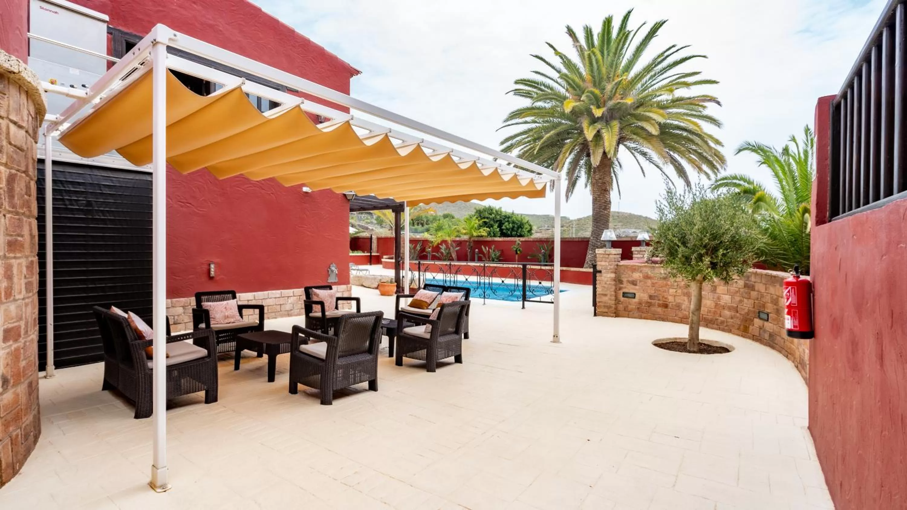 Patio in Hotel Ecolife Tenerife