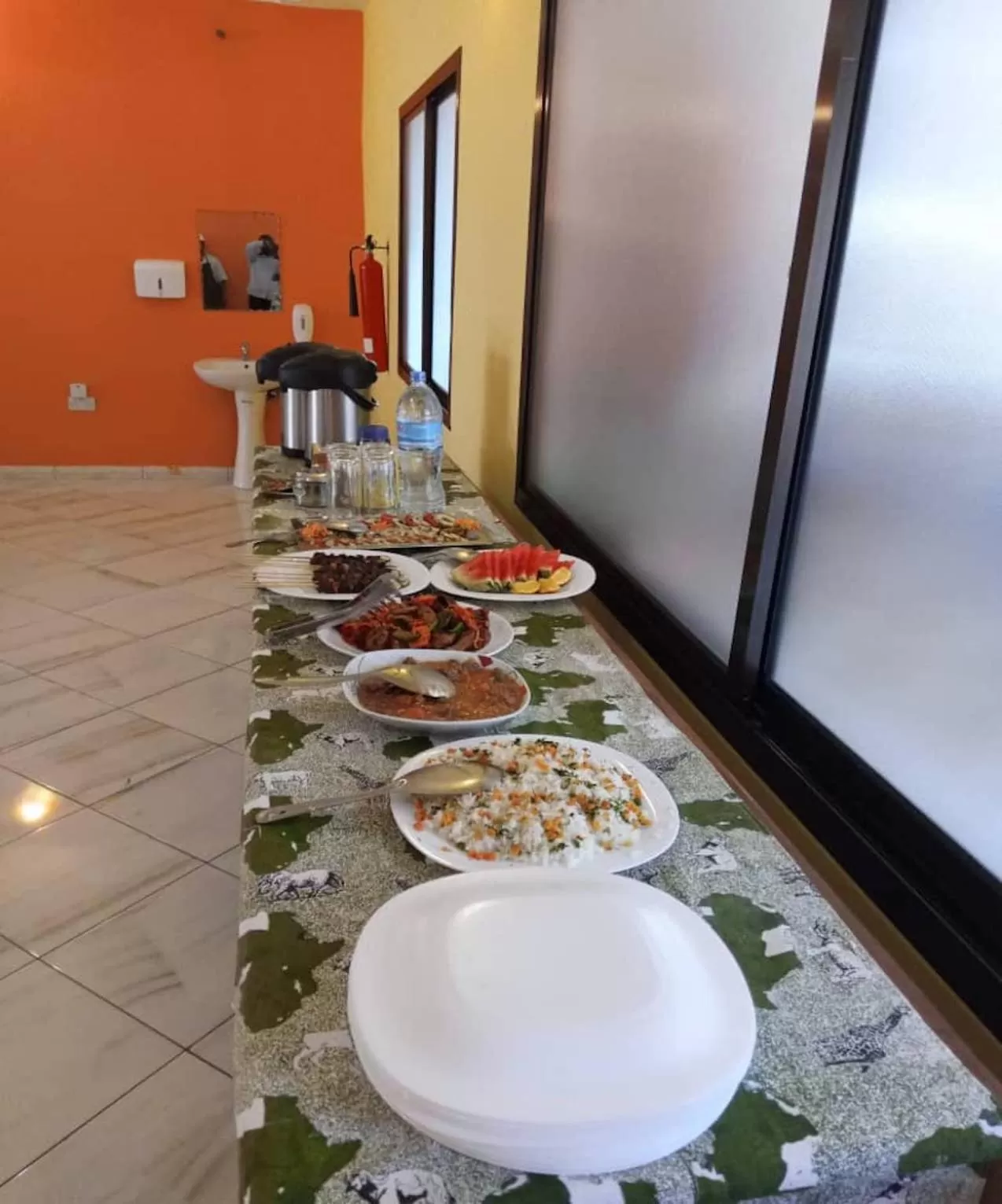 Food in Africa Lodge Arusha