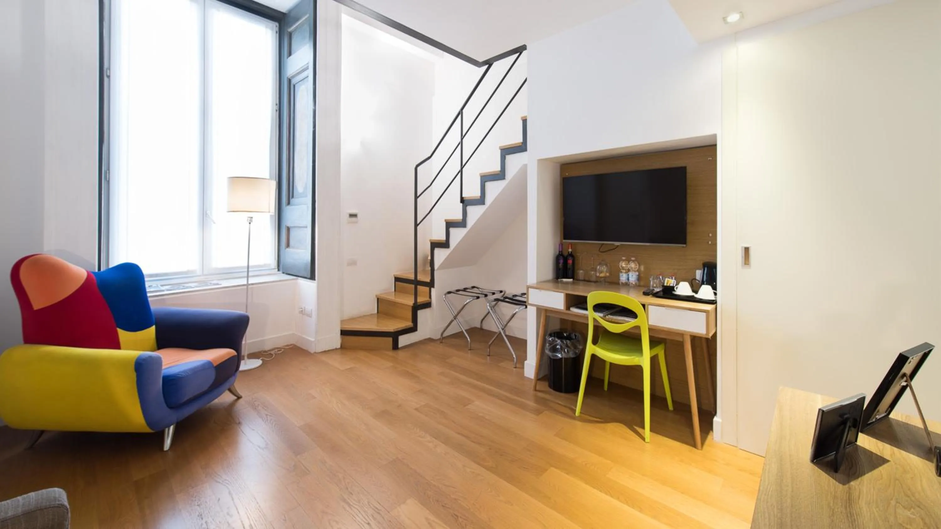 Bed in Santa Chiara Boutique Hotel