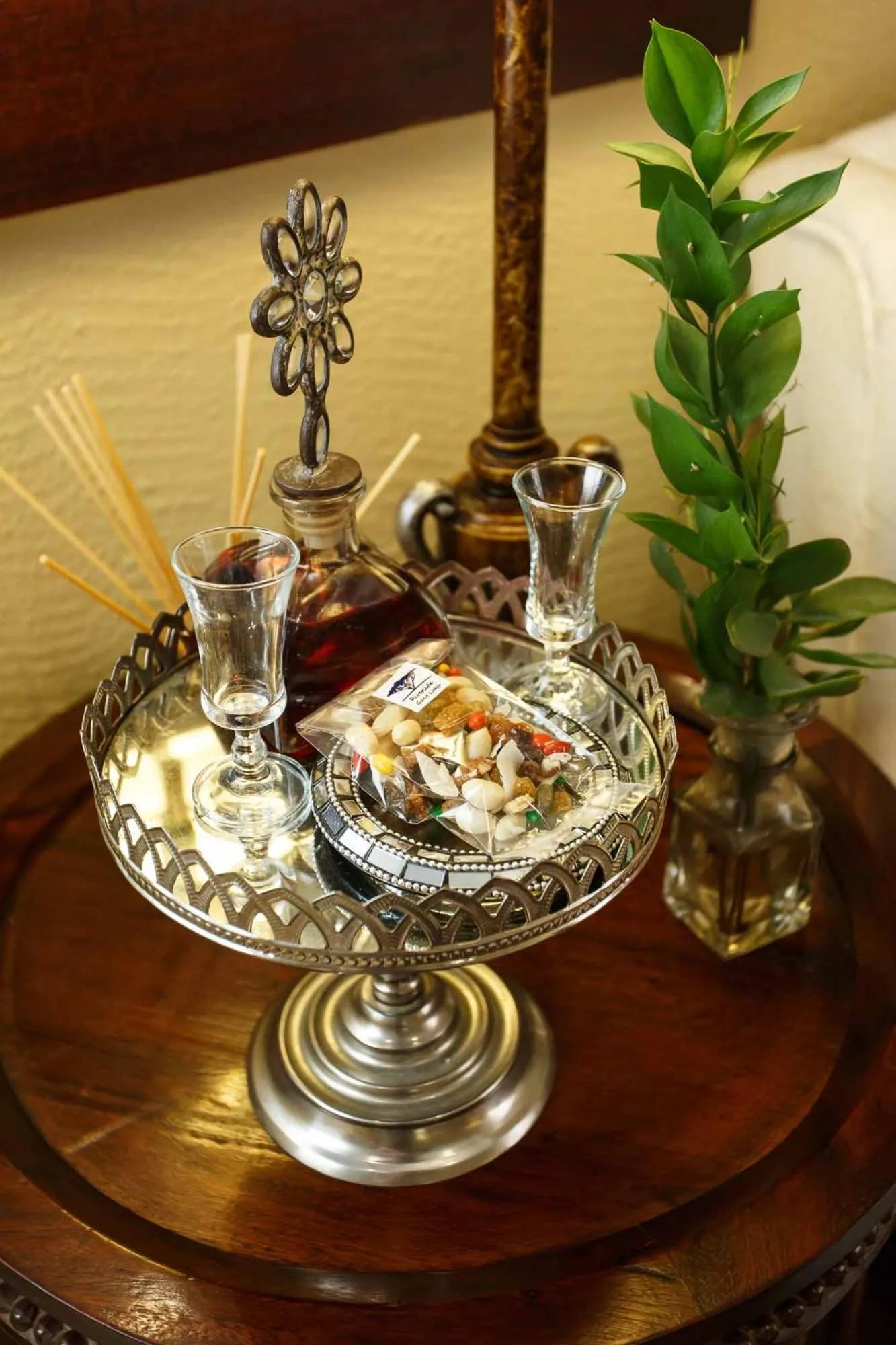 Decorative detail in Riverside Guest Lodge