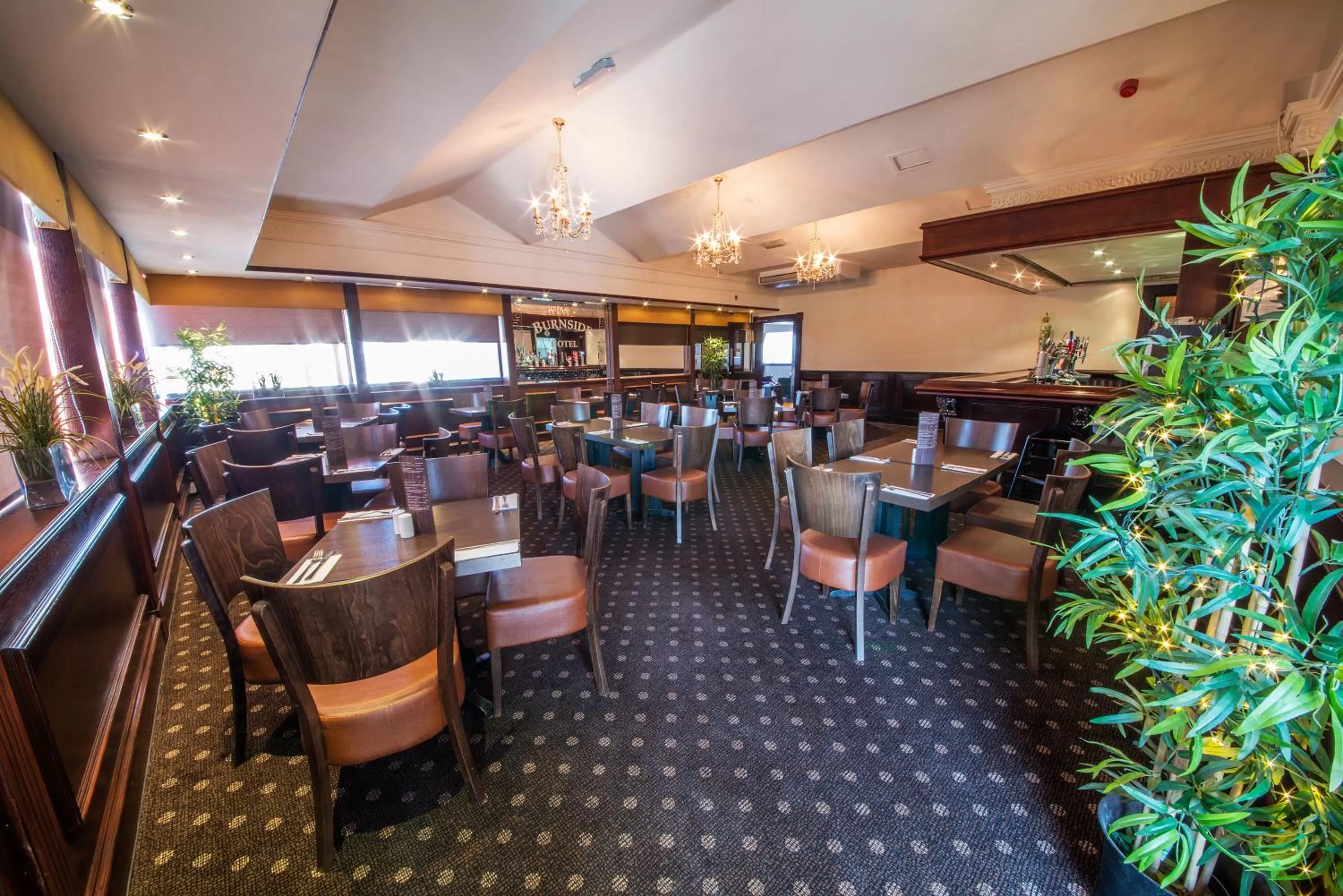 Restaurant/places to eat in The Burnside Hotel