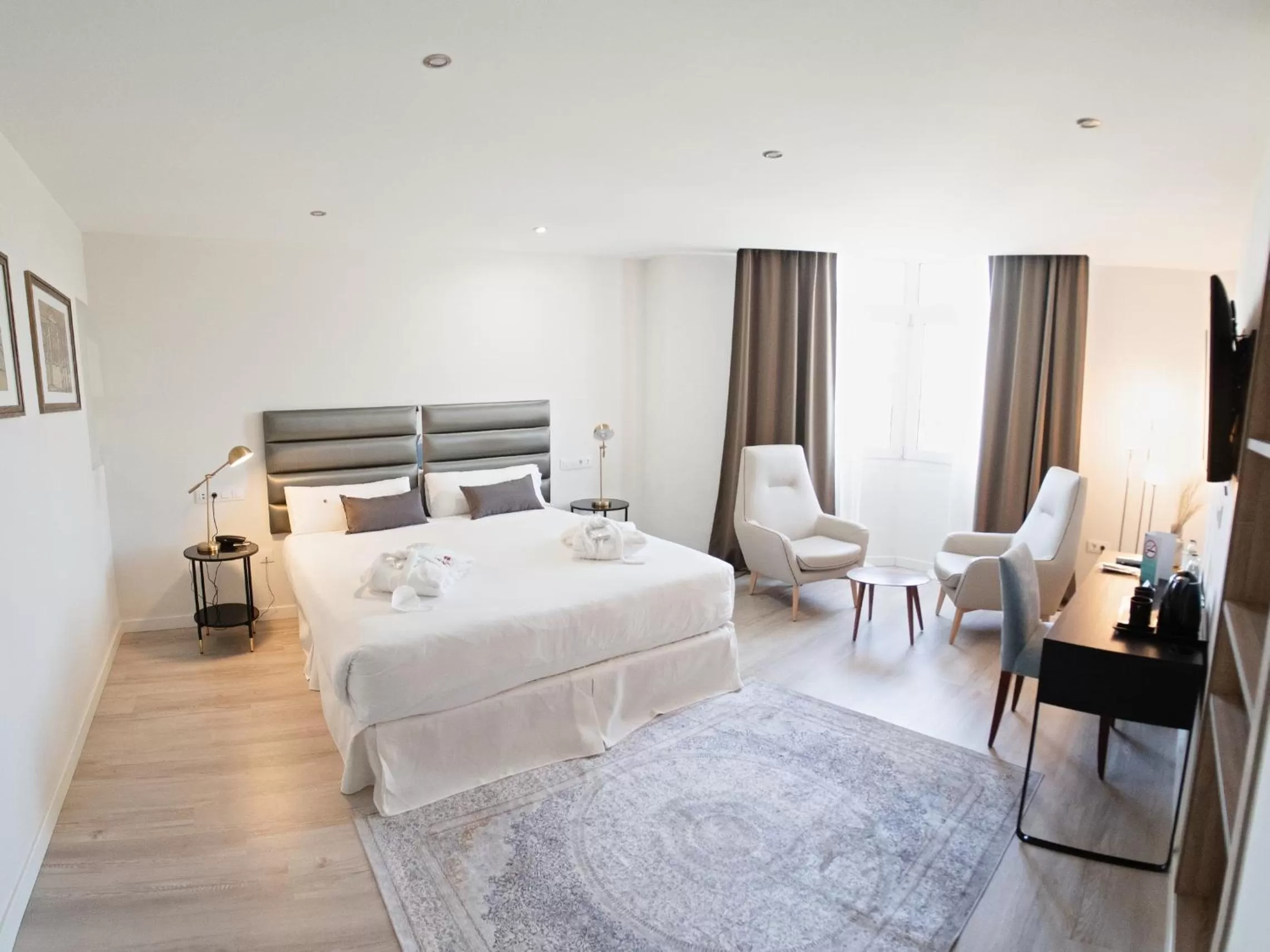 Bedroom, Bed in Hotel Pasarela