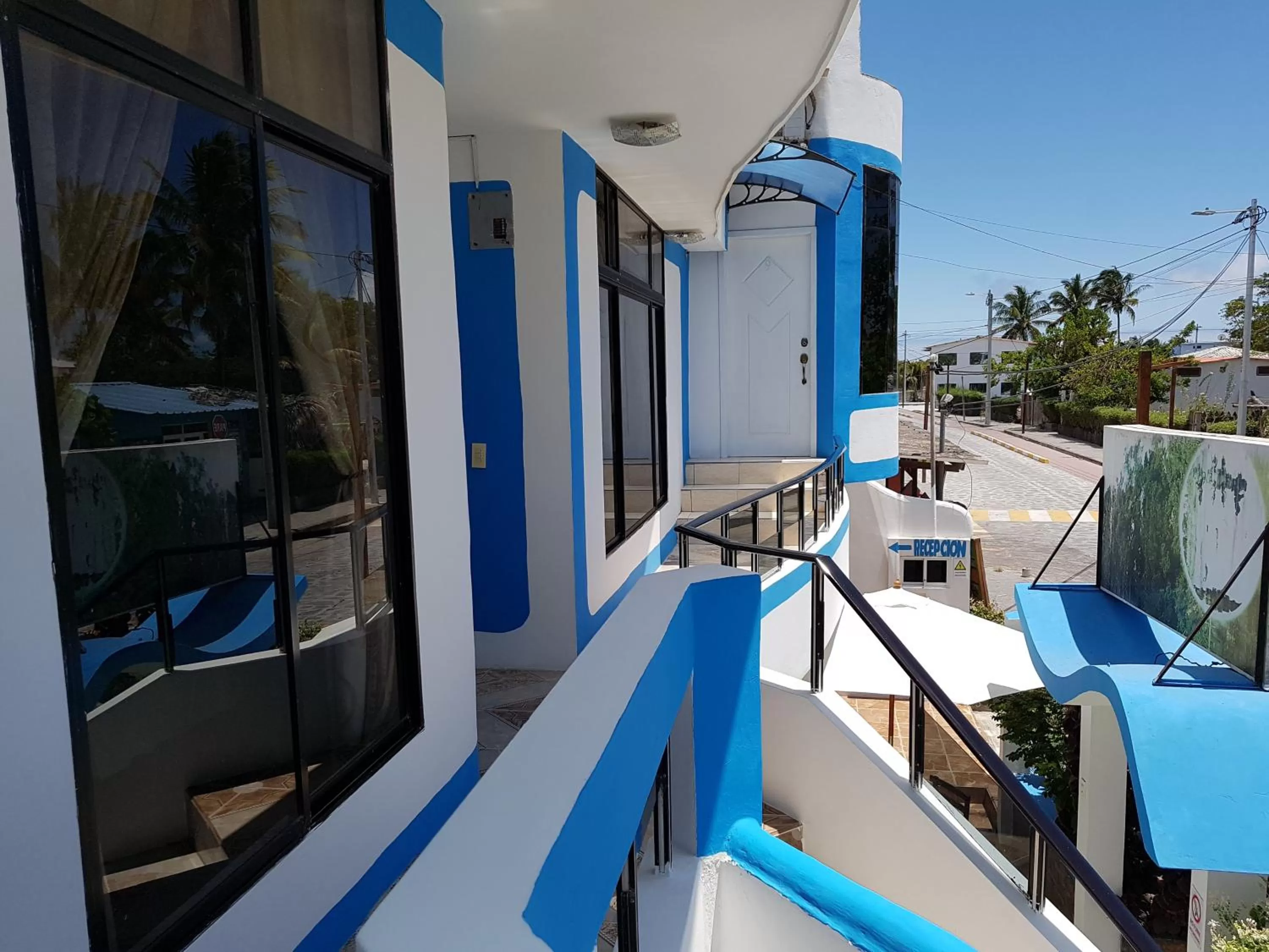 Balcony/Terrace in Hostal Cerro Azul