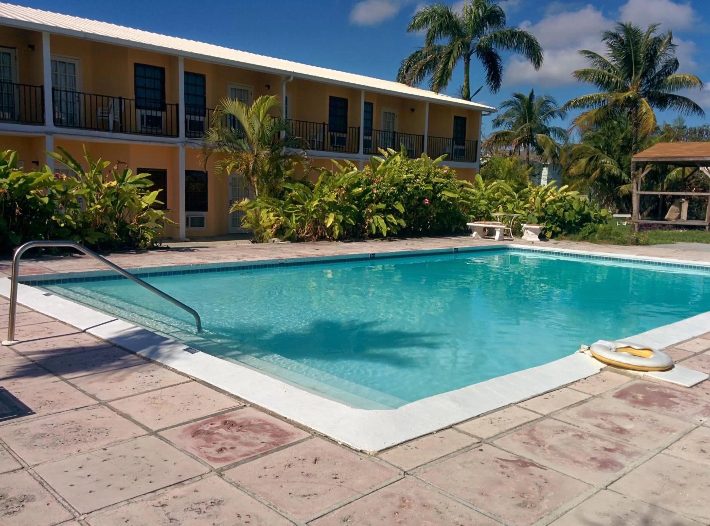 Swimming pool in Orange Hill Beach Inn