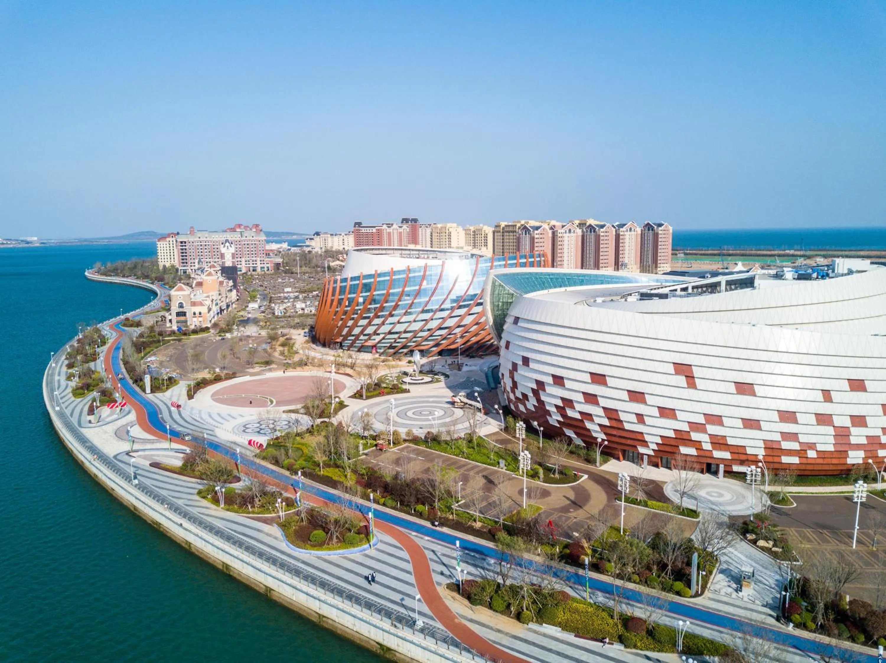 Beach in Doubletree By Hilton Qingdao Oriental Movie Metropolis