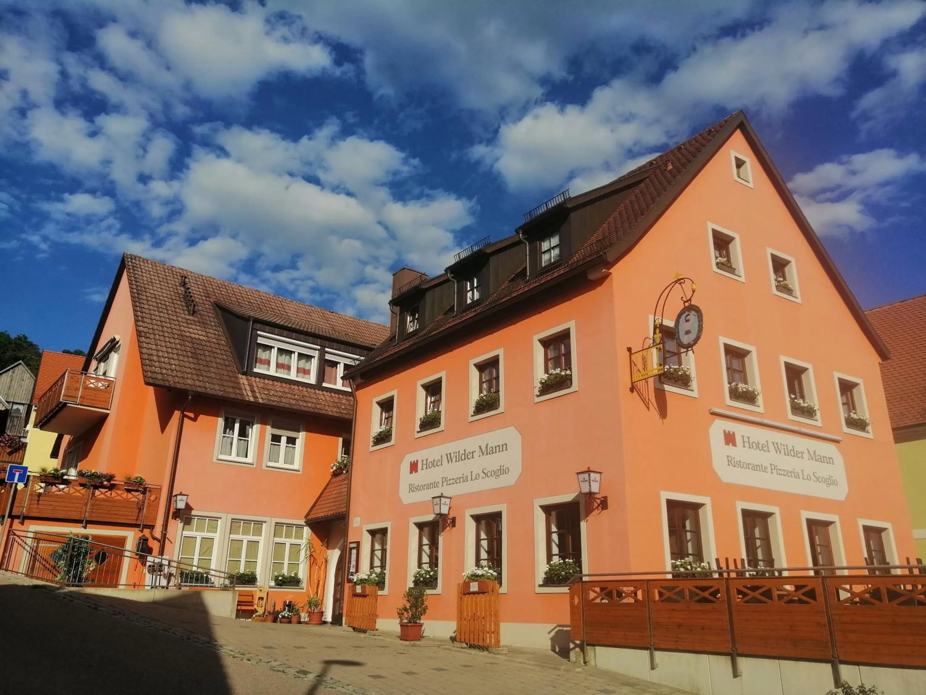 Property building in Hotel Wilder Mann