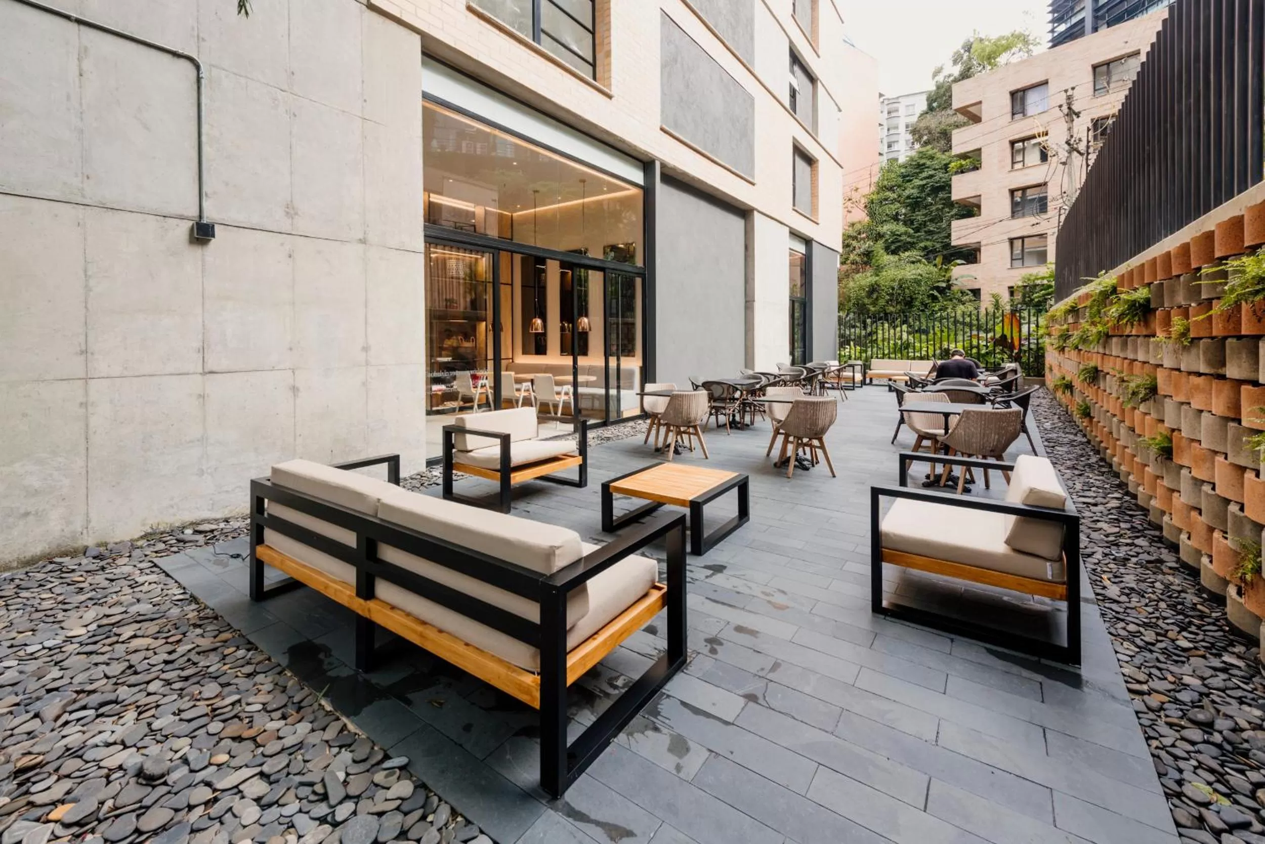 Balcony/Terrace in Lettera Hotel