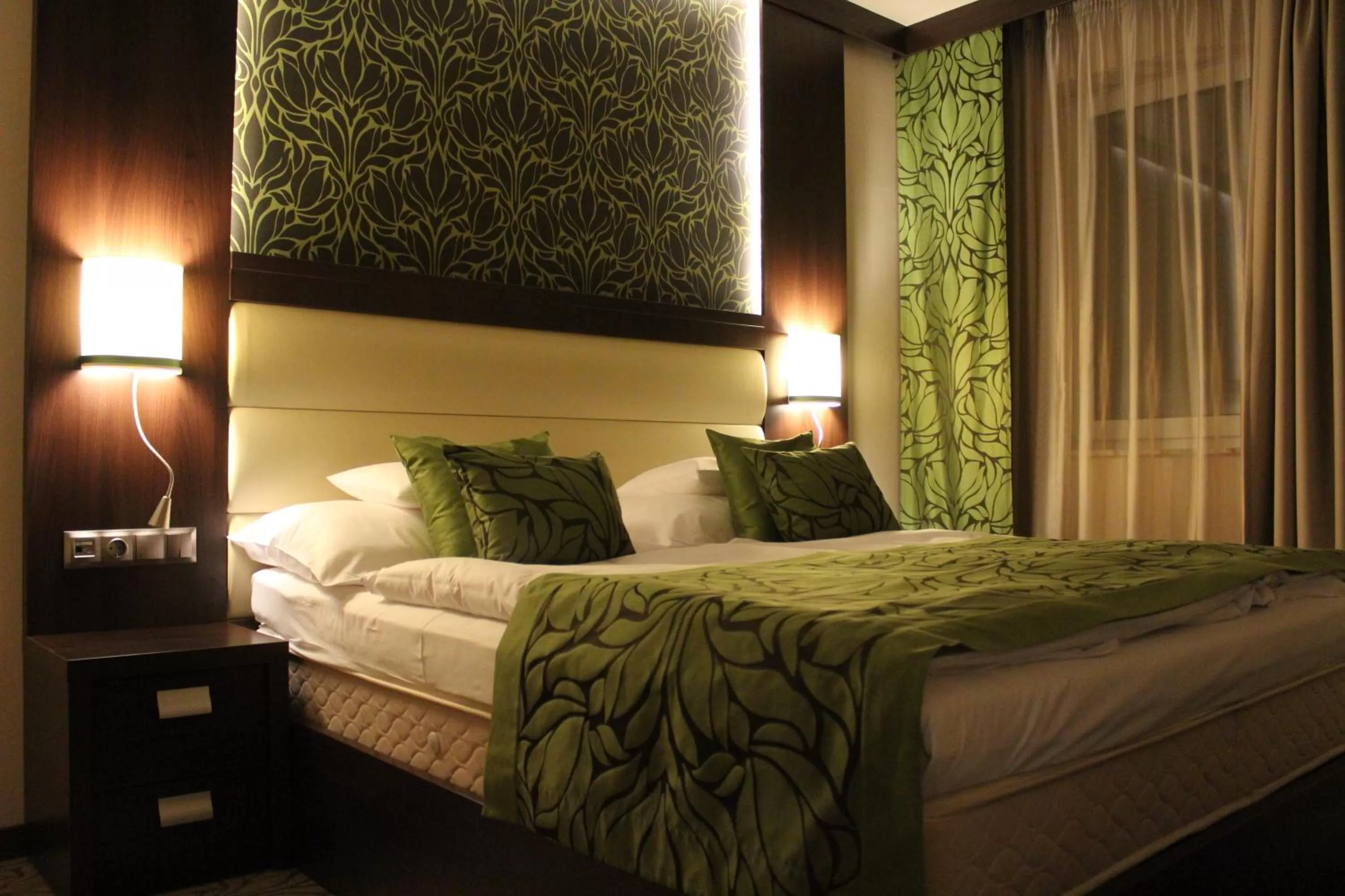 Bedroom, Bed in Hotel Wellamarin