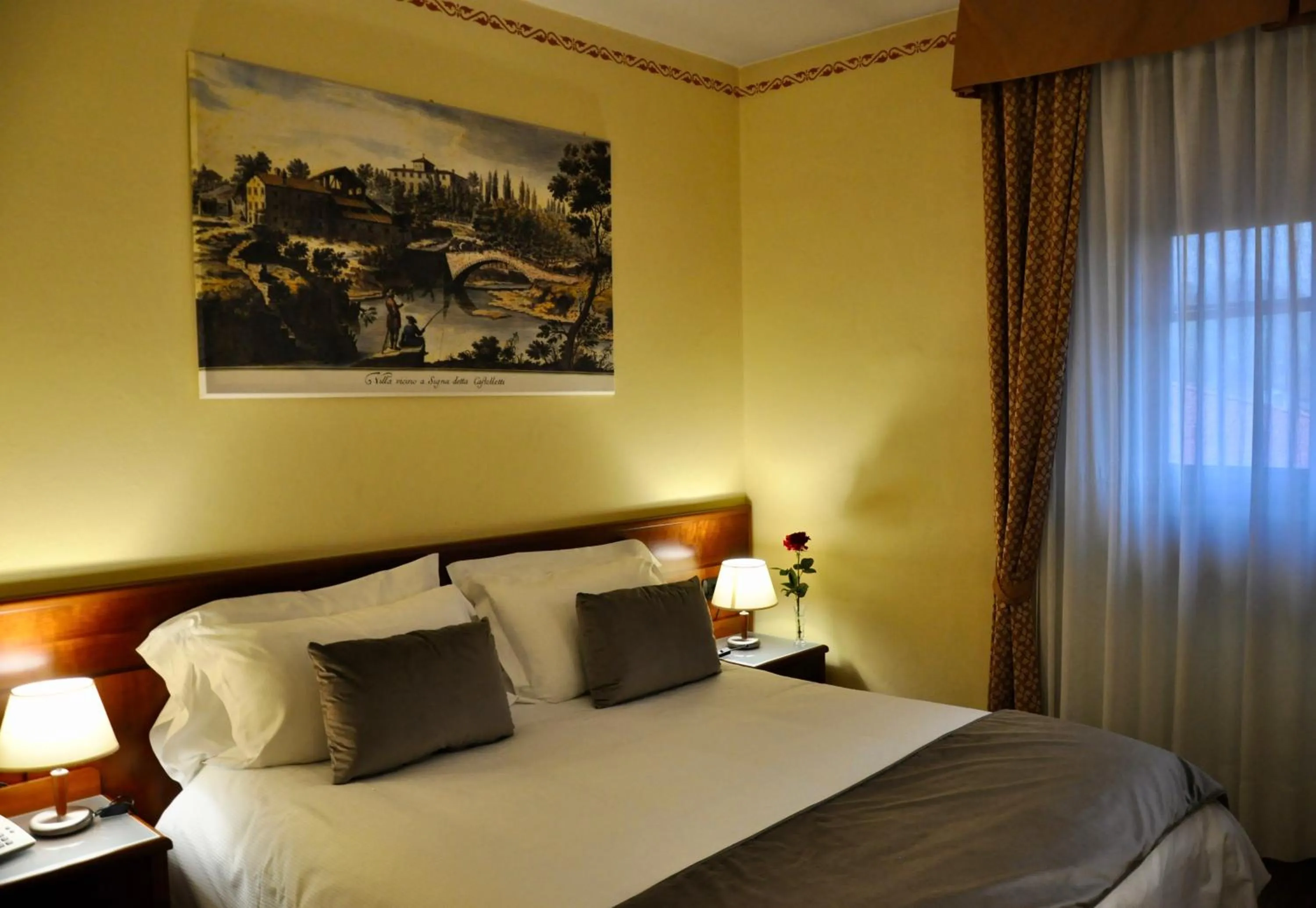 Bedroom, Bed in Hotel Hermitage