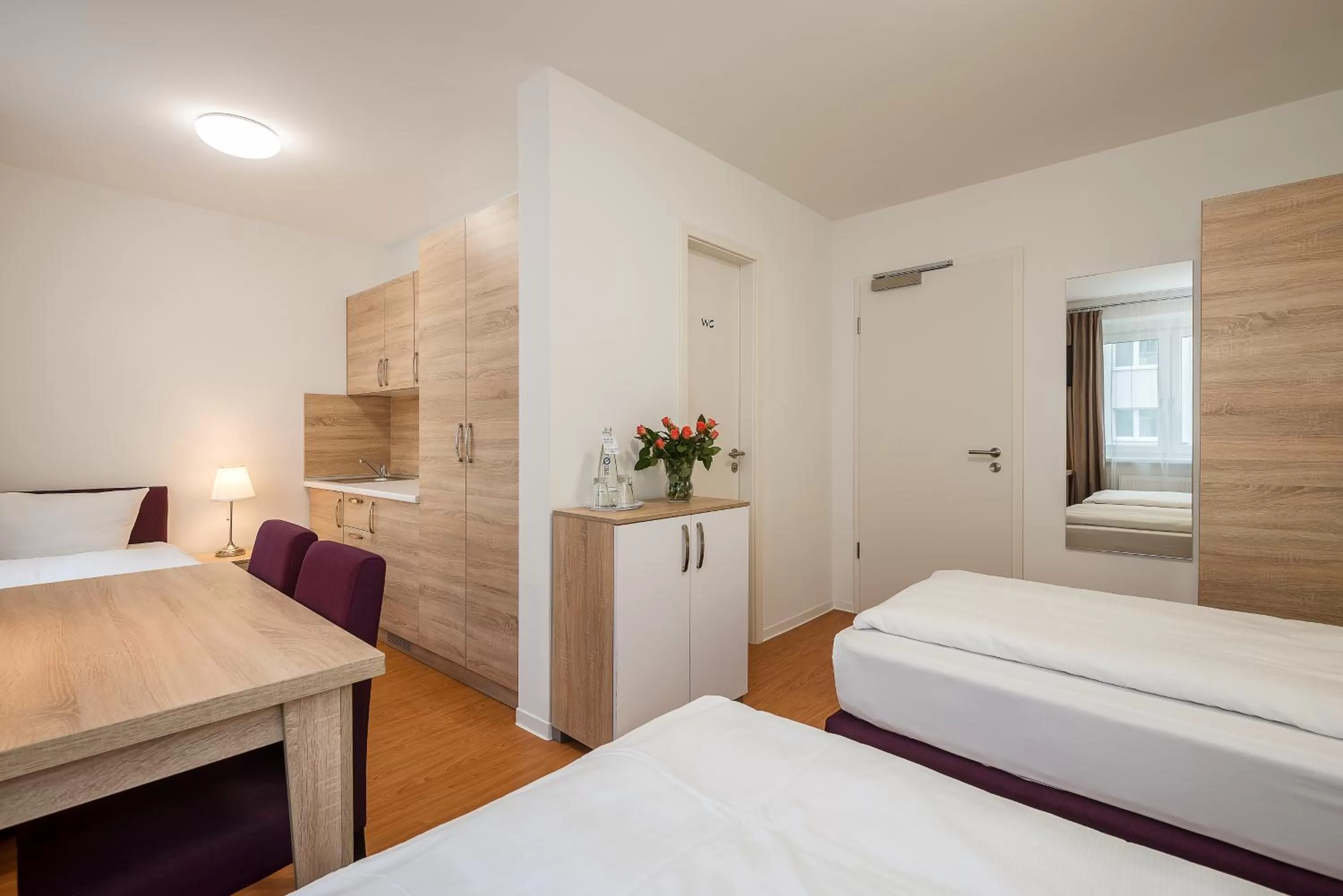 Photo of the whole room, Bed in Hotel City Green Berlin