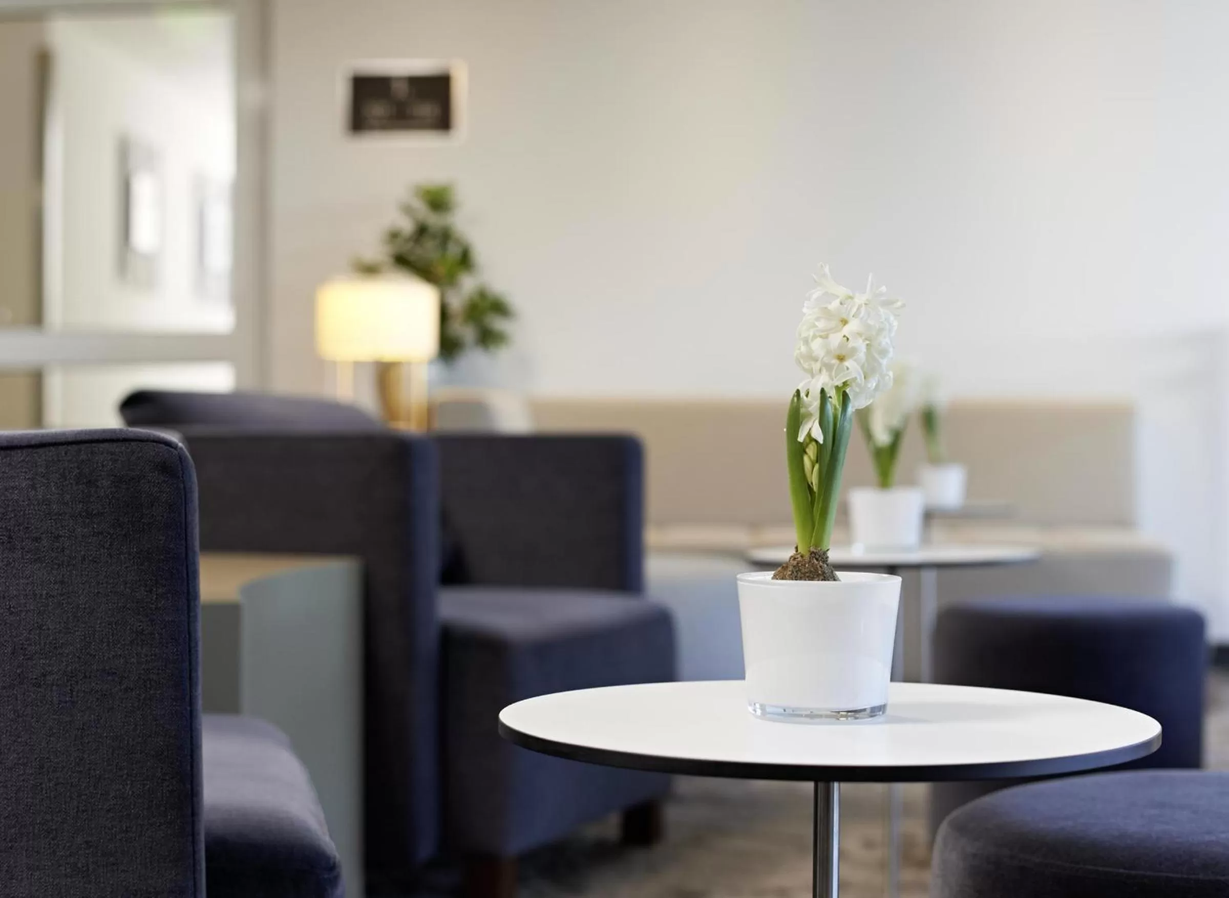 Communal lounge/ TV room in Sachsenpark-Hotel