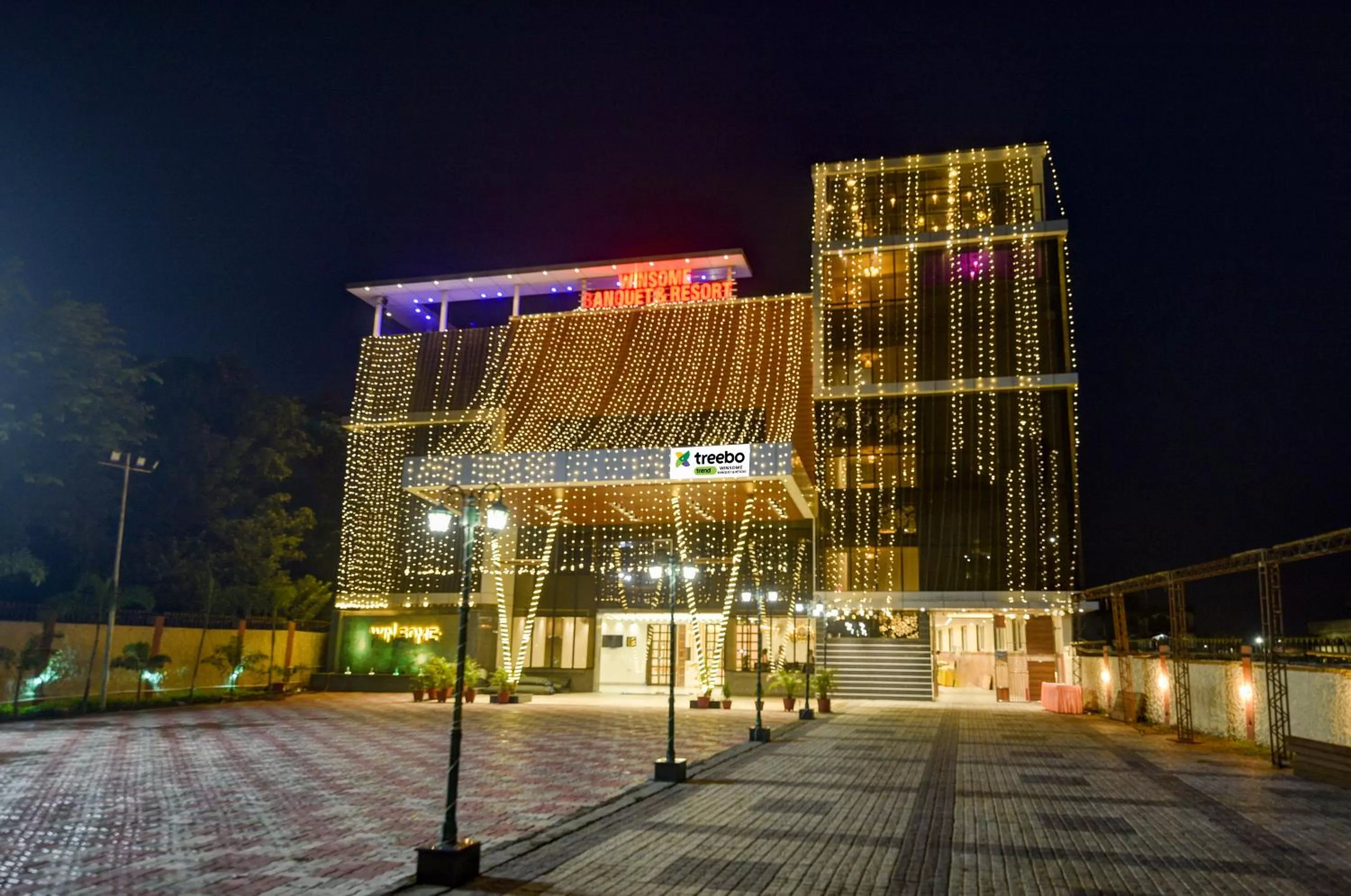 Property building in Treebo Winsome Banquet And Resort