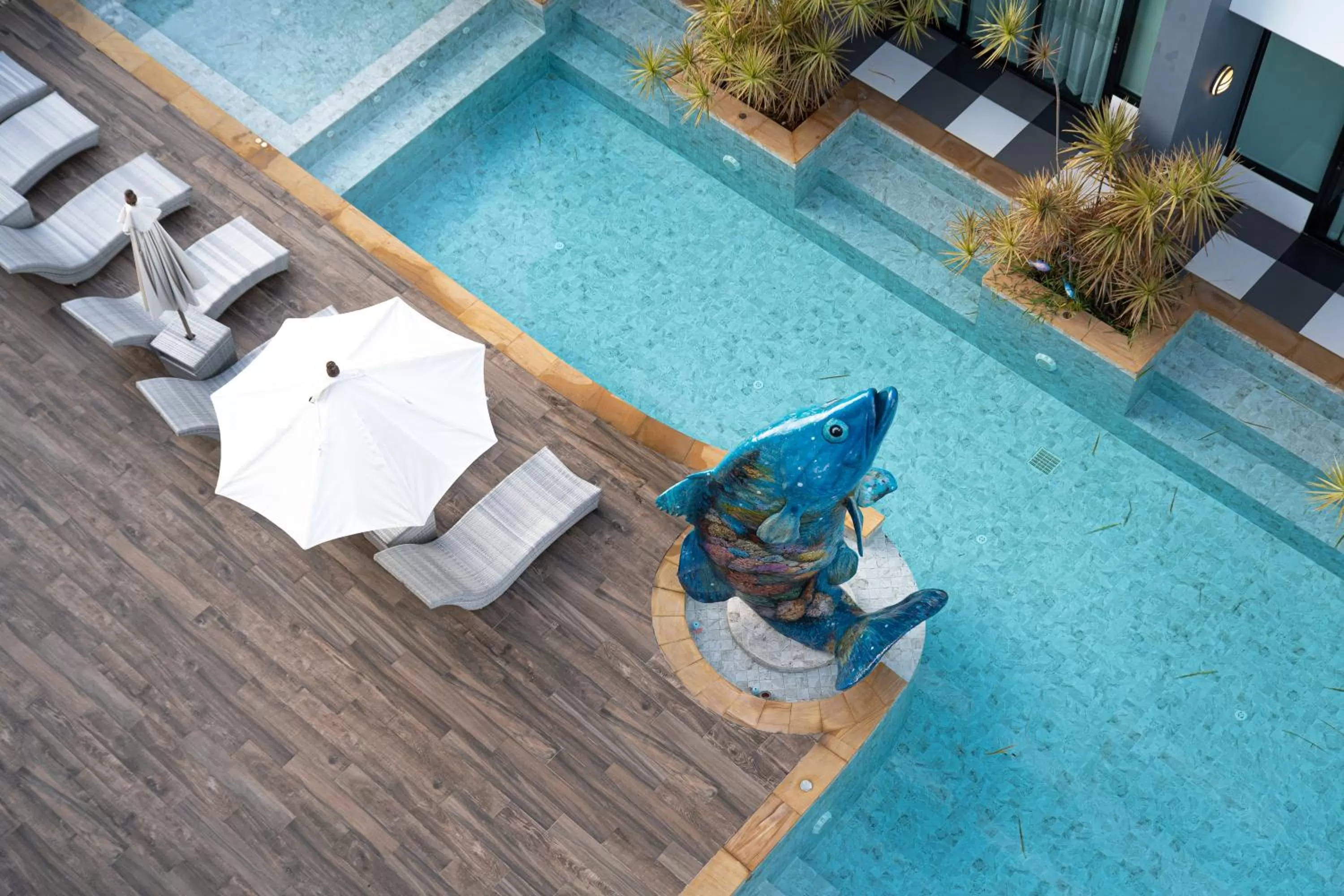 Swimming pool in Krabi SeaBass Hotel