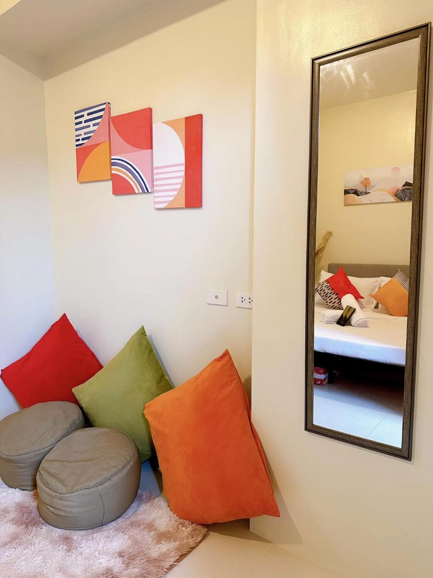 Bed in Luxury Suites at Brenthill Baguio City