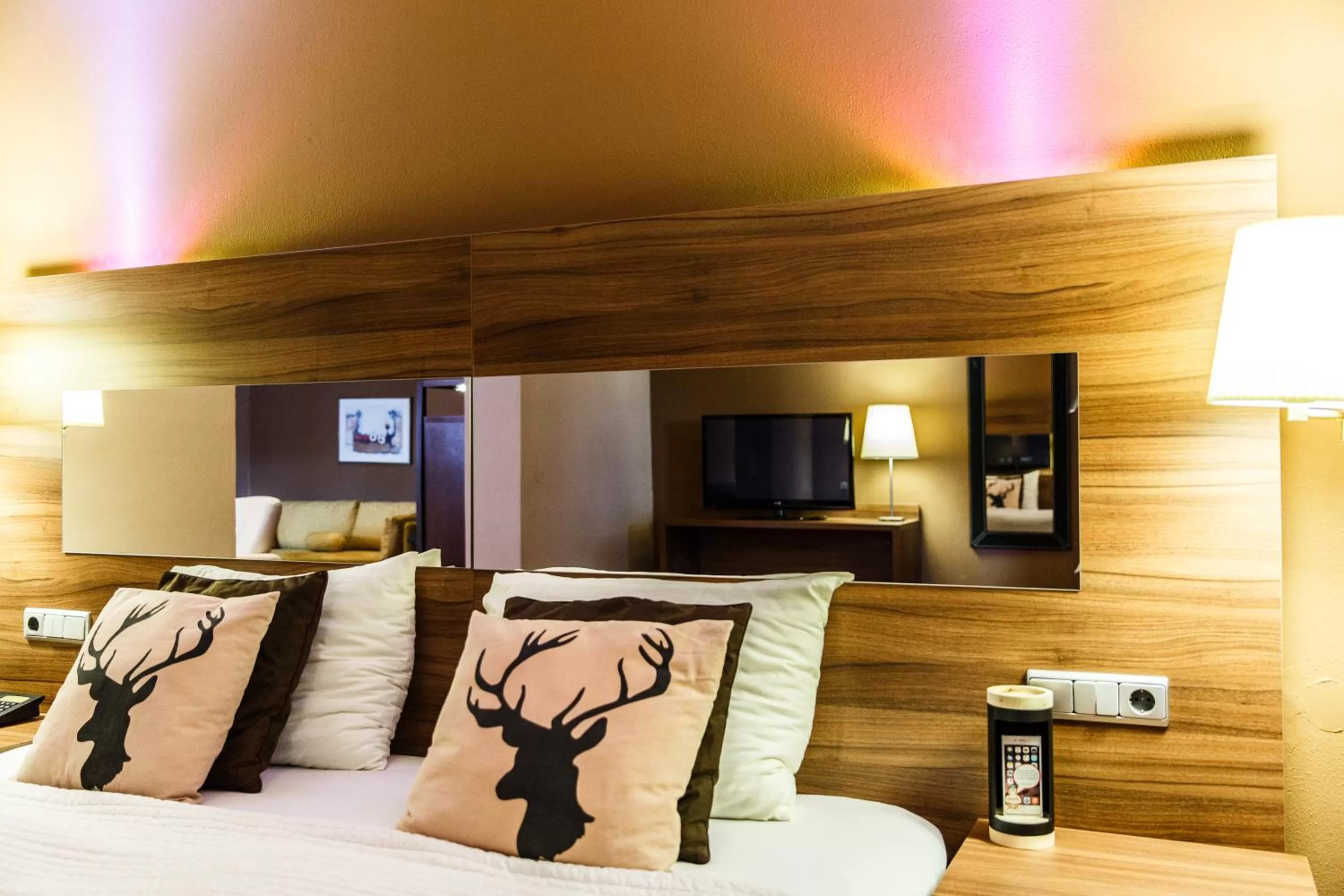 Bed in Hotel Salzburg