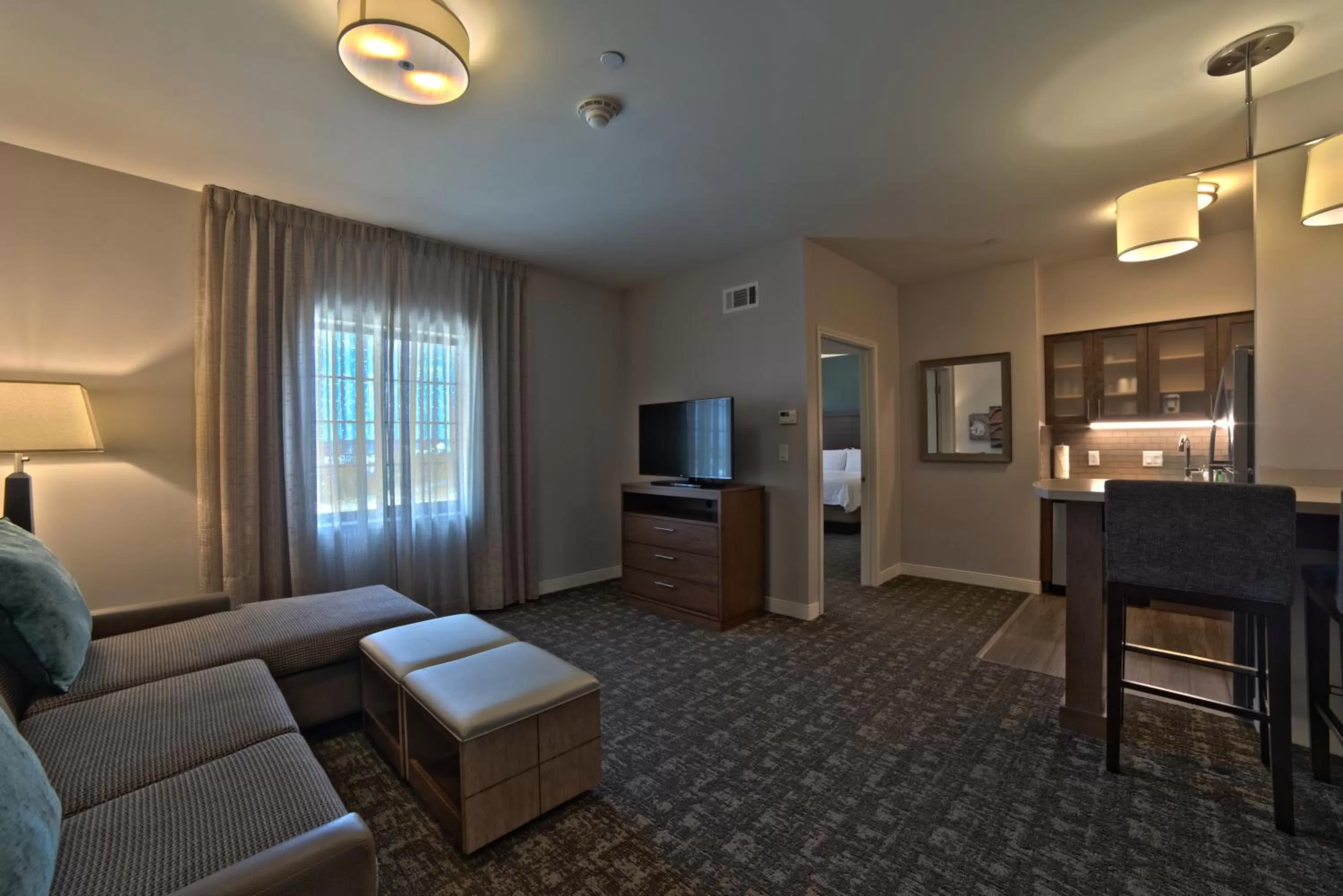 Living room in Staybridge Suites Houston - Humble Beltway 8 E by IHG