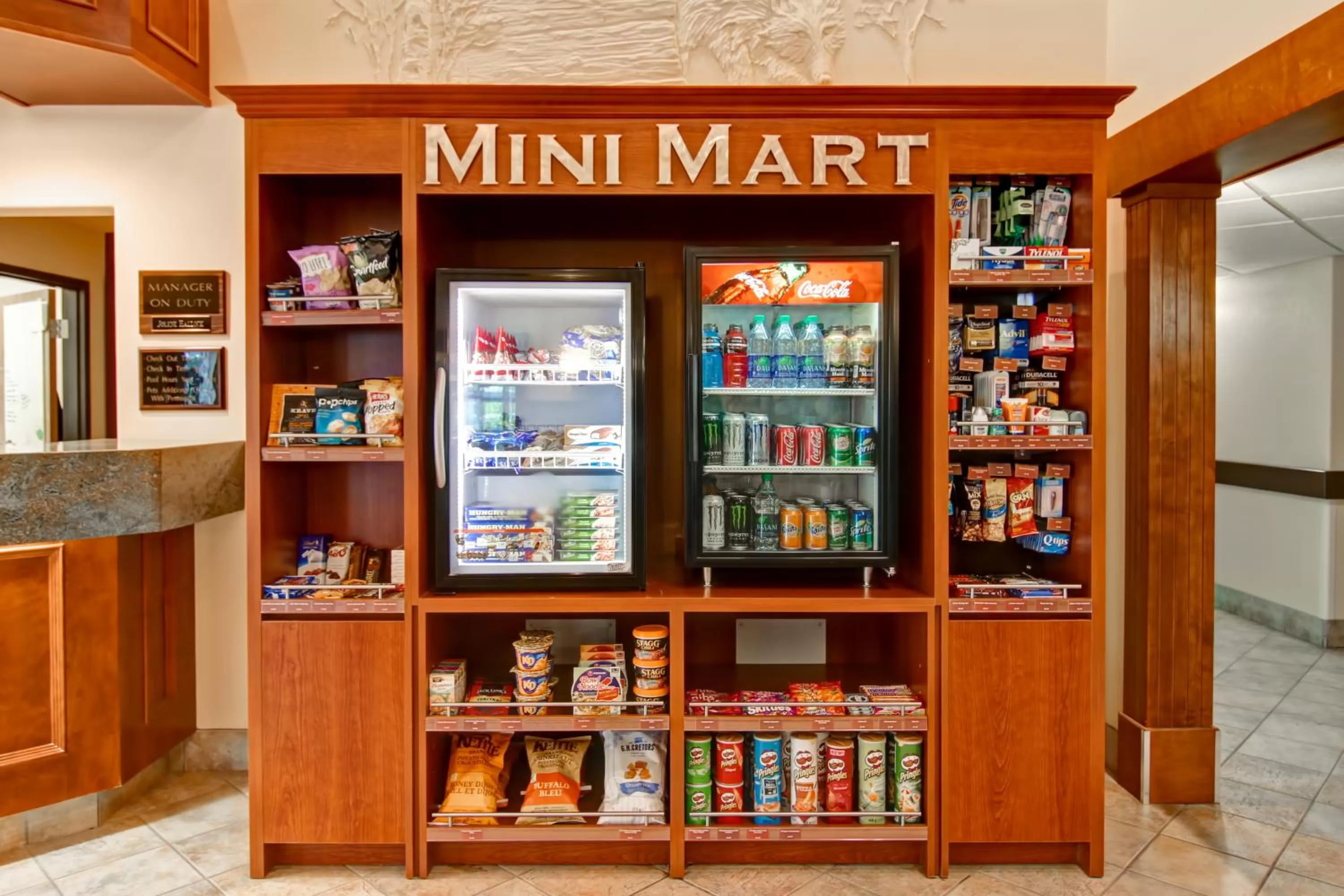 On-site shops in Canalta Rocky Mountain House