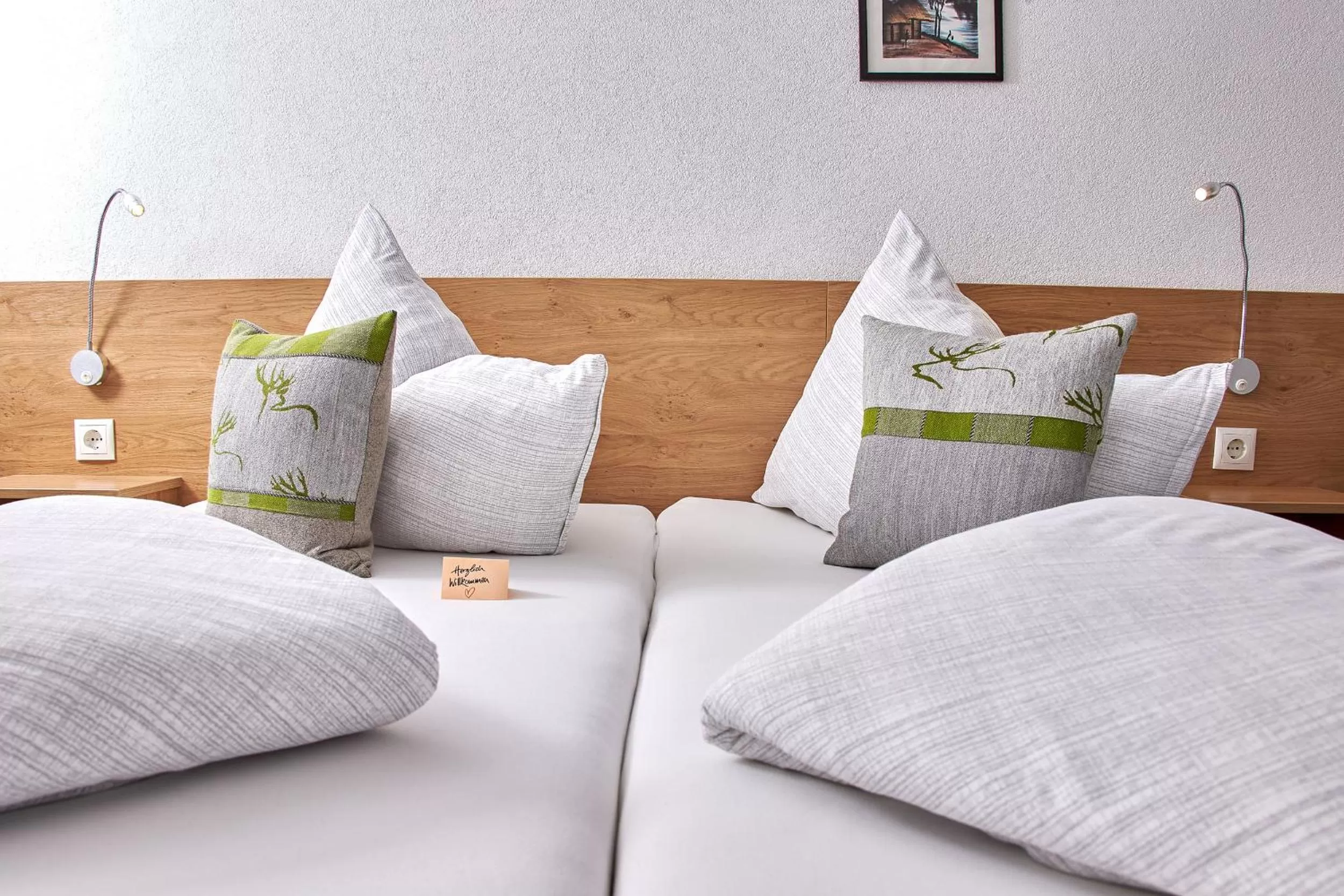 Photo of the whole room, Bed in Gasthof Hotel Post