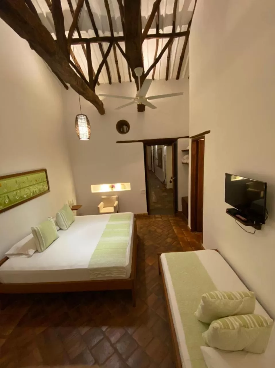 Bed in Misia Custodia Hotel Boutique