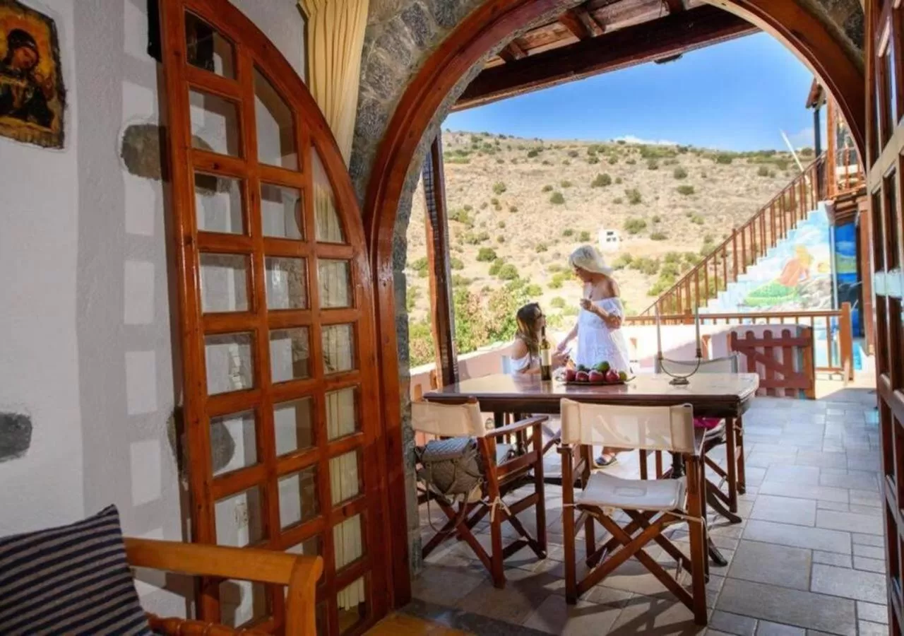 Balcony/Terrace in The Traditional Homes of Crete
