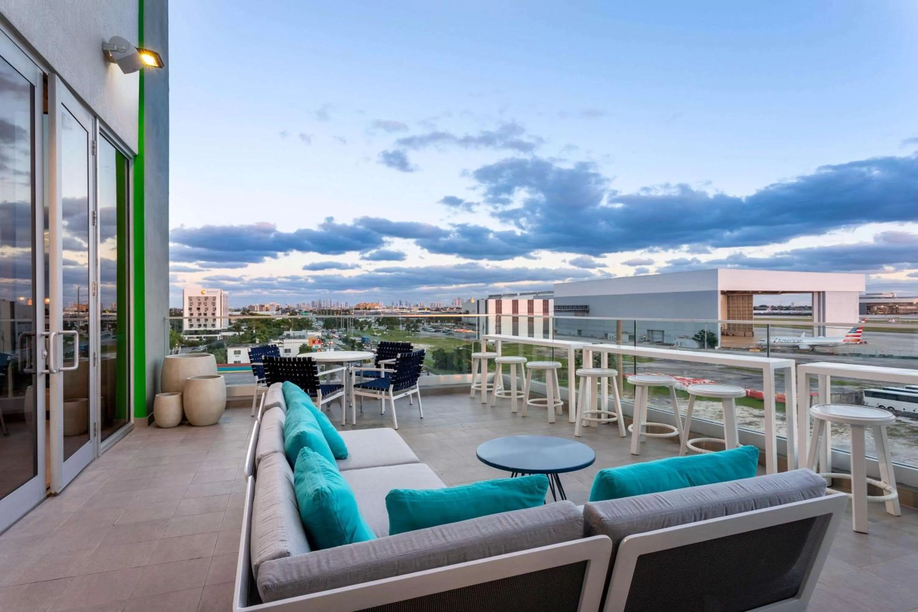 On site in Wyndham Garden Miami International Airport