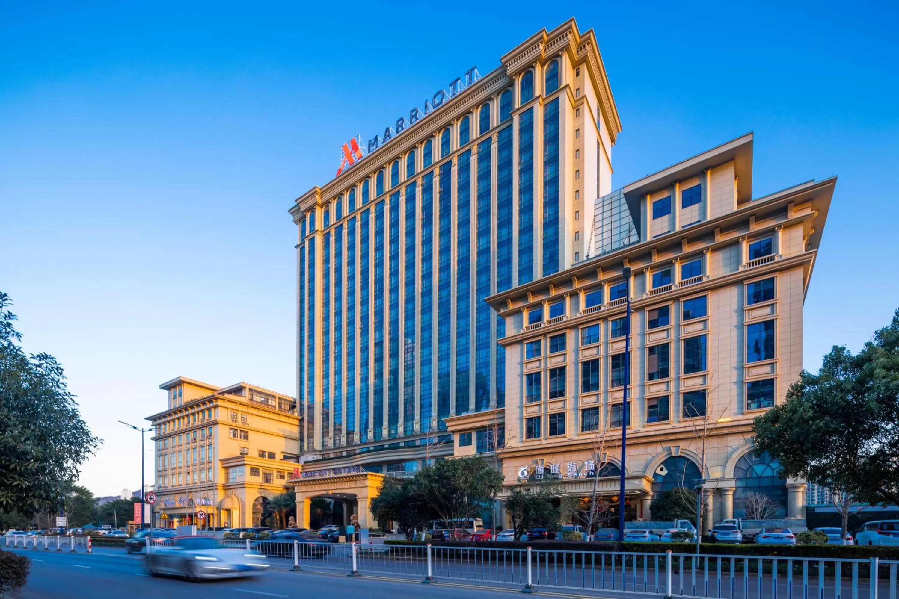 Property building in Zhejiang Taizhou Marriott Hotel