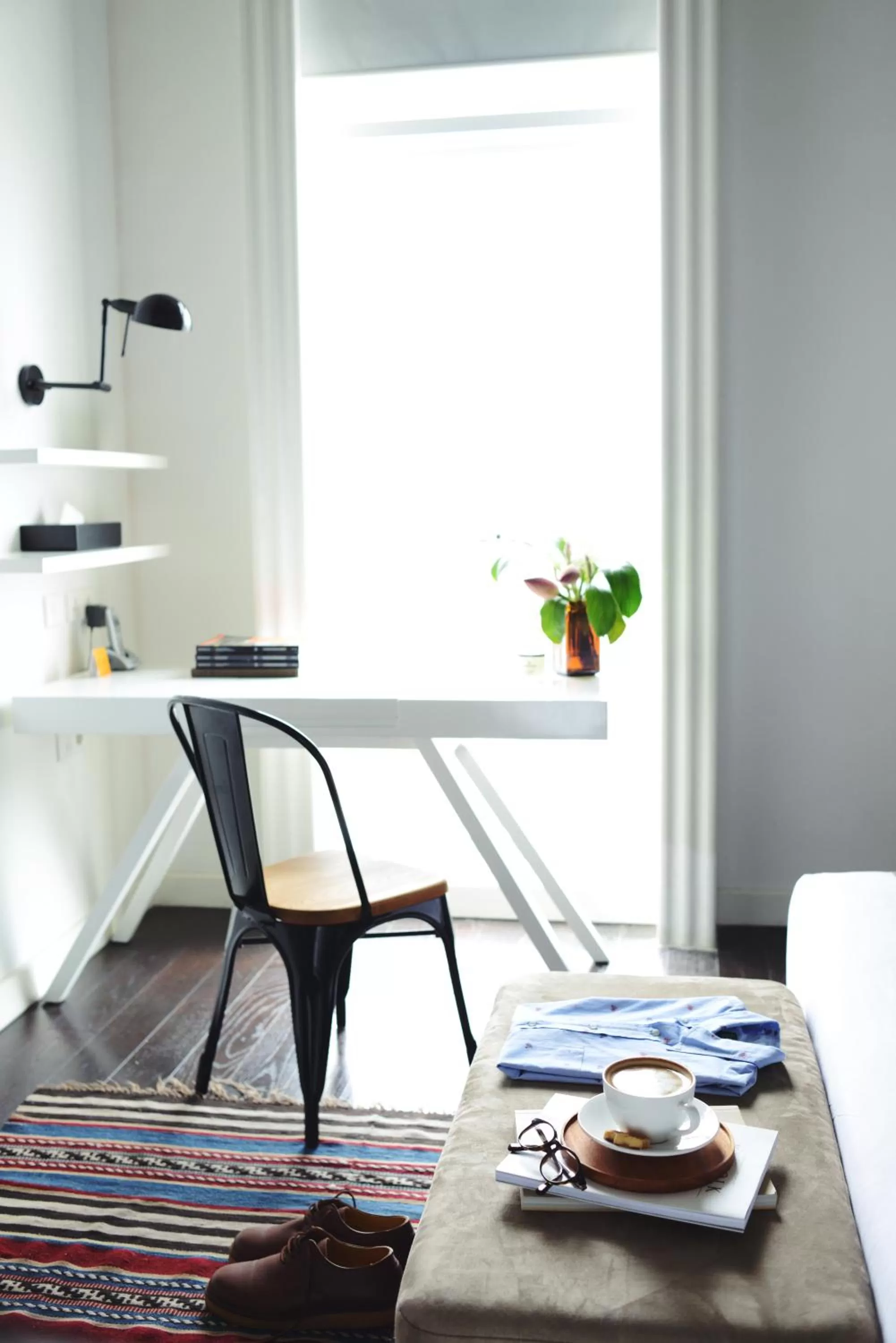 Living room in Morrissey Hotel