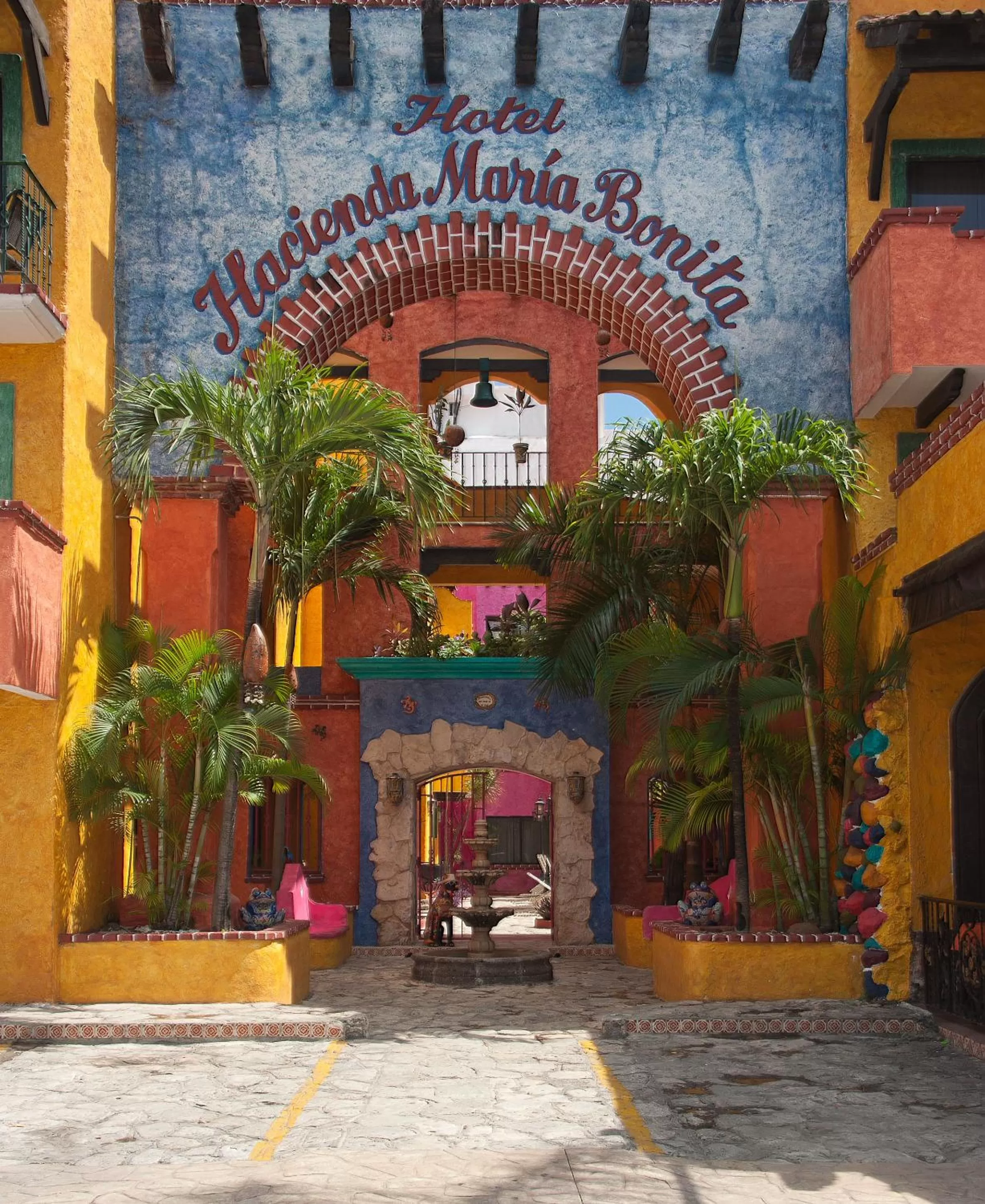 Facade/entrance in Hacienda Maria Bonita Hotel