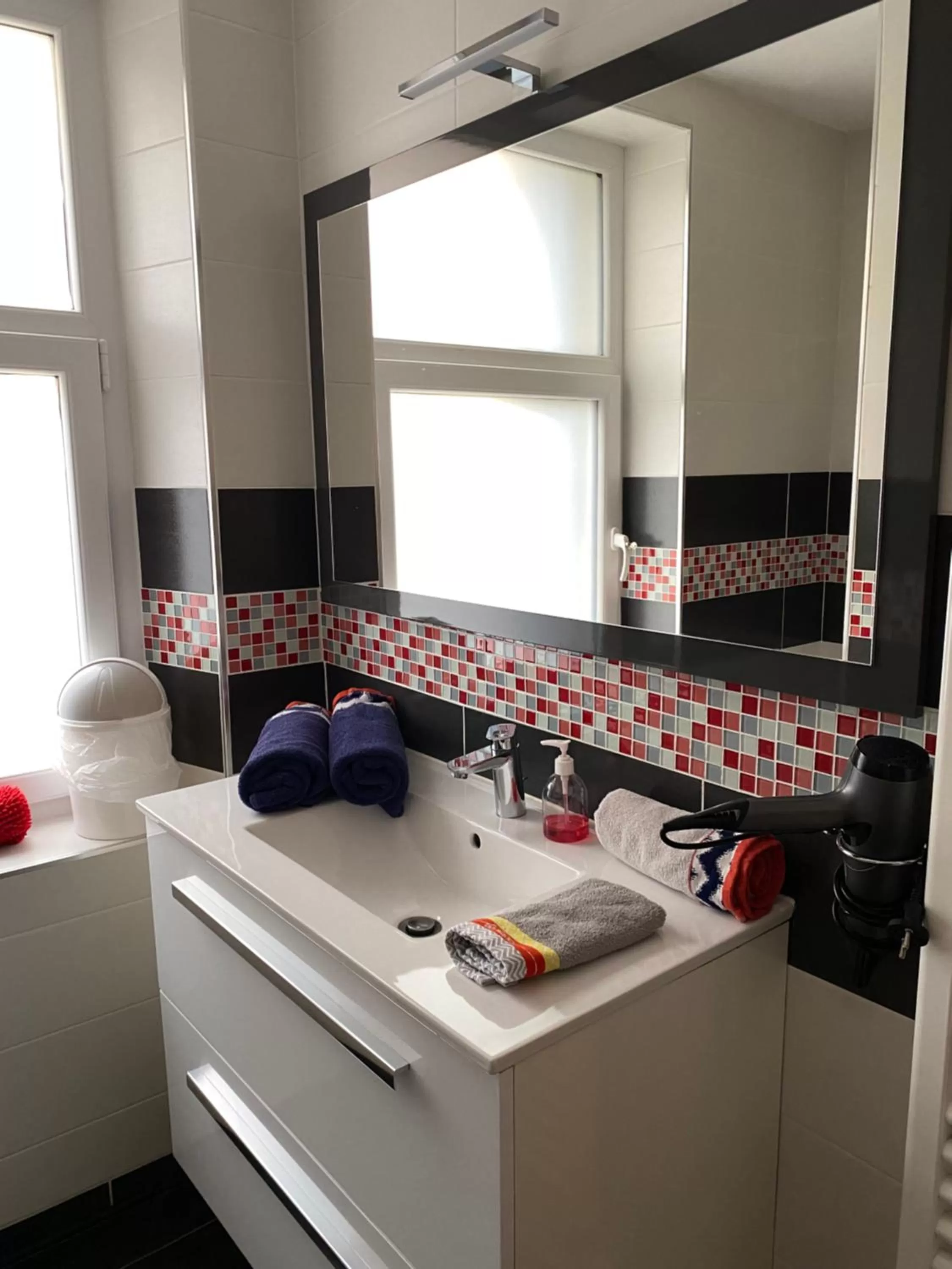 Bathroom in Chambres d'Hôtes Au coin du spa