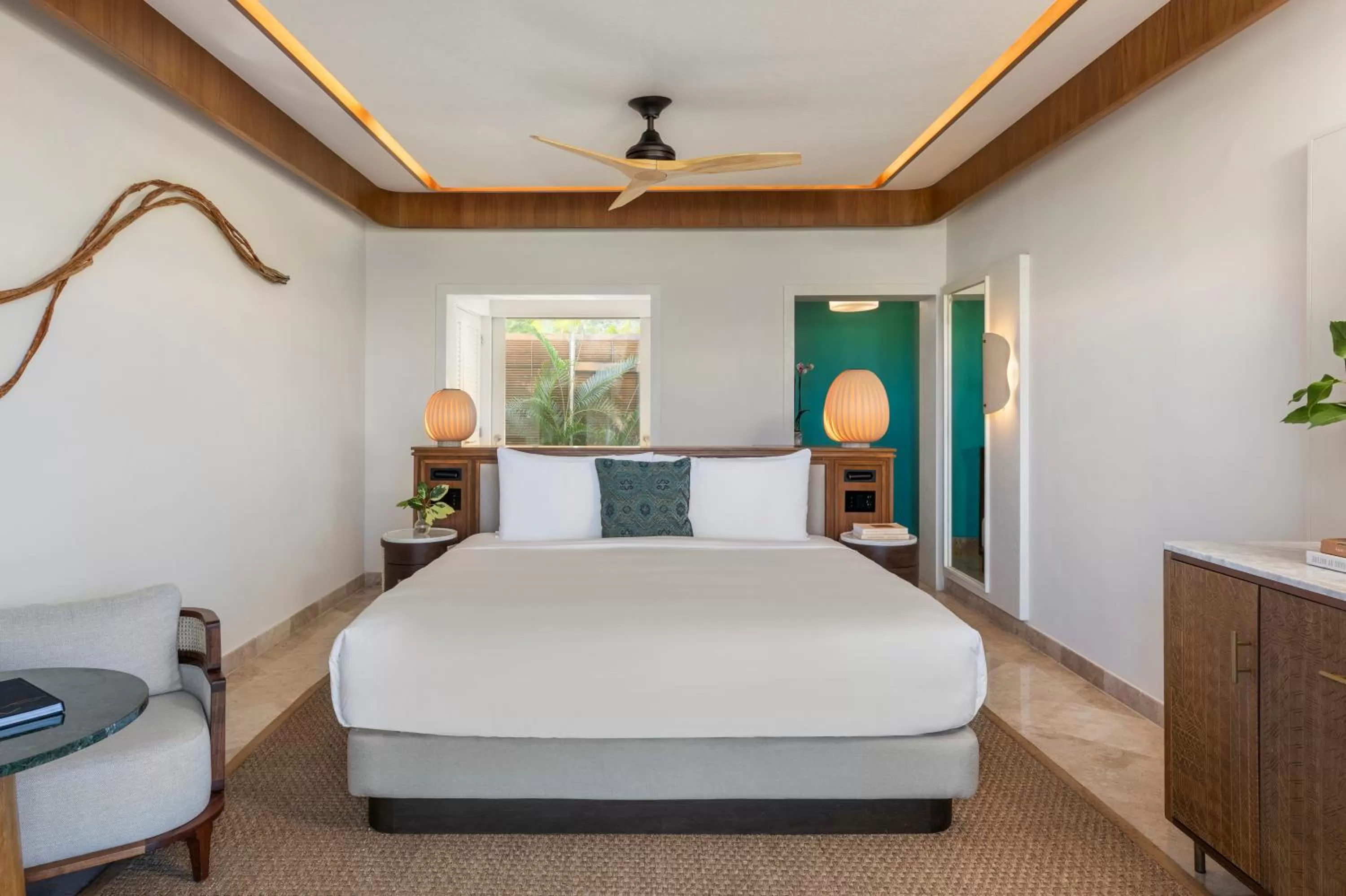Bedroom, Bed in Fairmont Mayakoba Riviera Maya - All Inclusive