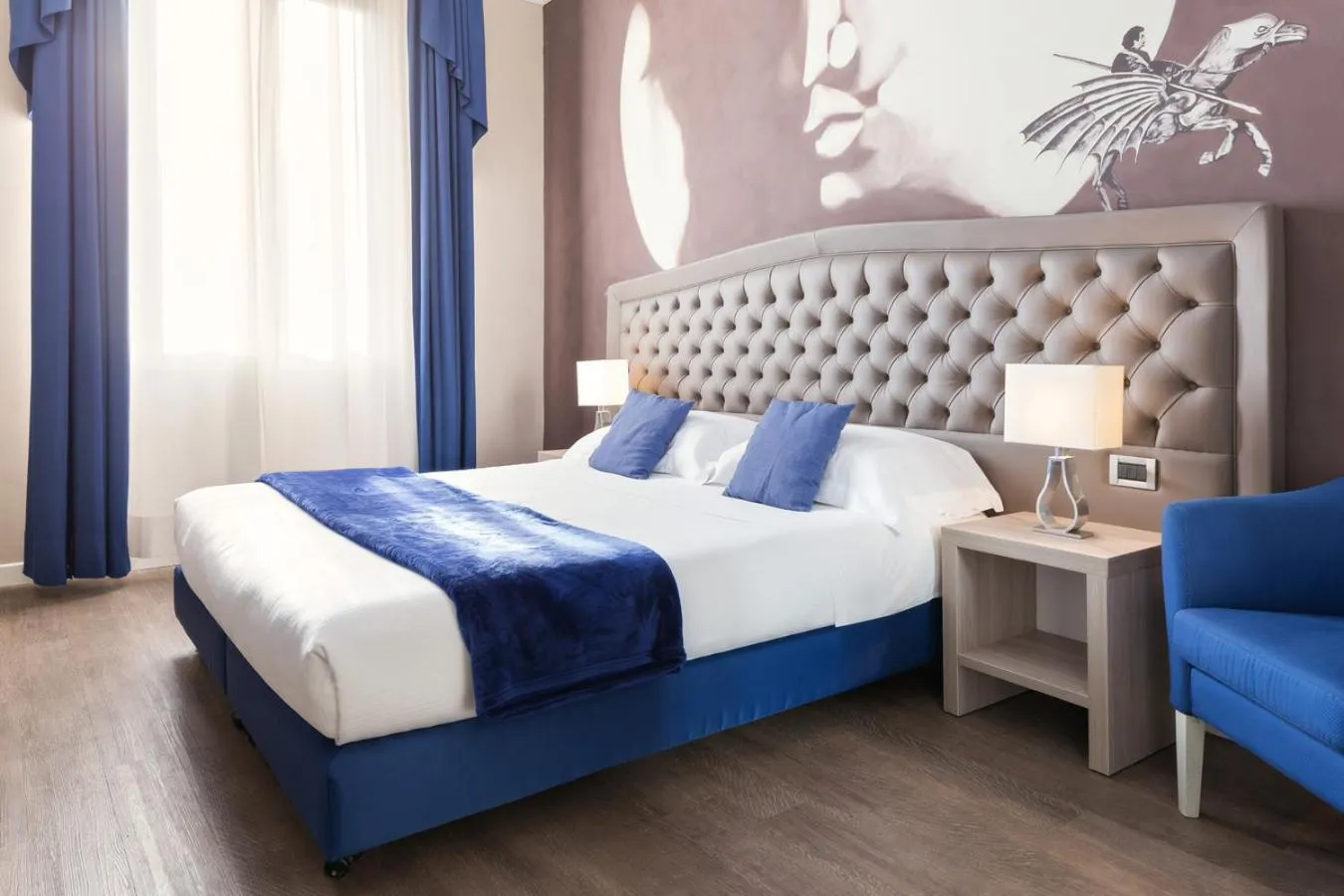 Photo of the whole room, Bed in Hotel Ristorante Ala d'Oro