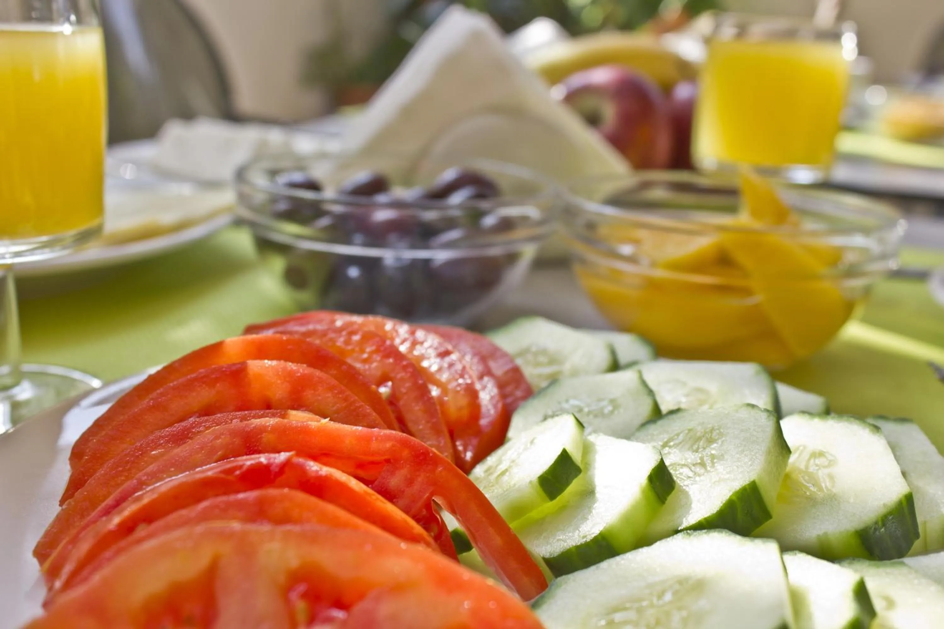 Food in Nafsika Hotel