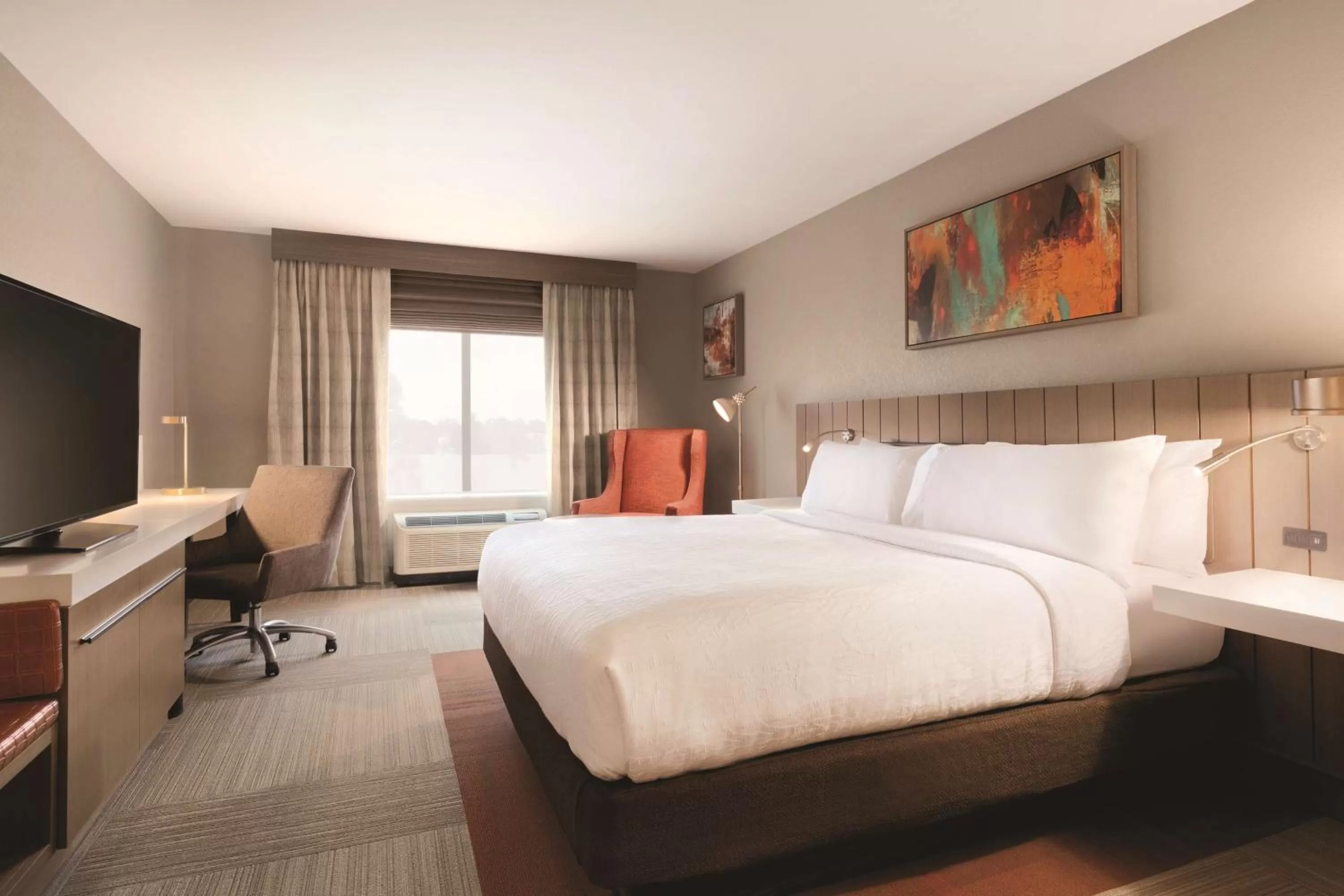 Bedroom, Bed in Hilton Garden Inn Phoenix-Tempe University Research Park, Az