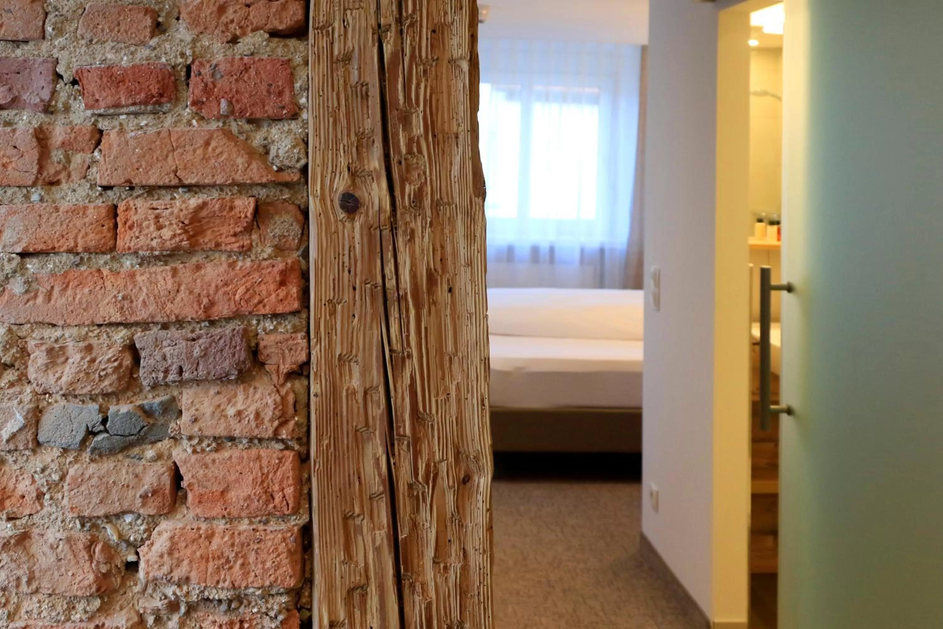 Decorative detail, Bed in ApartHotel Rose