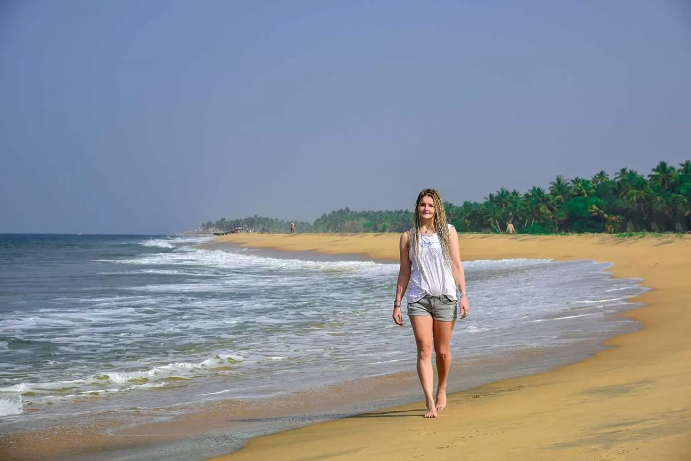People in Beach and Lake Ayurvedic Resort, Kovalam