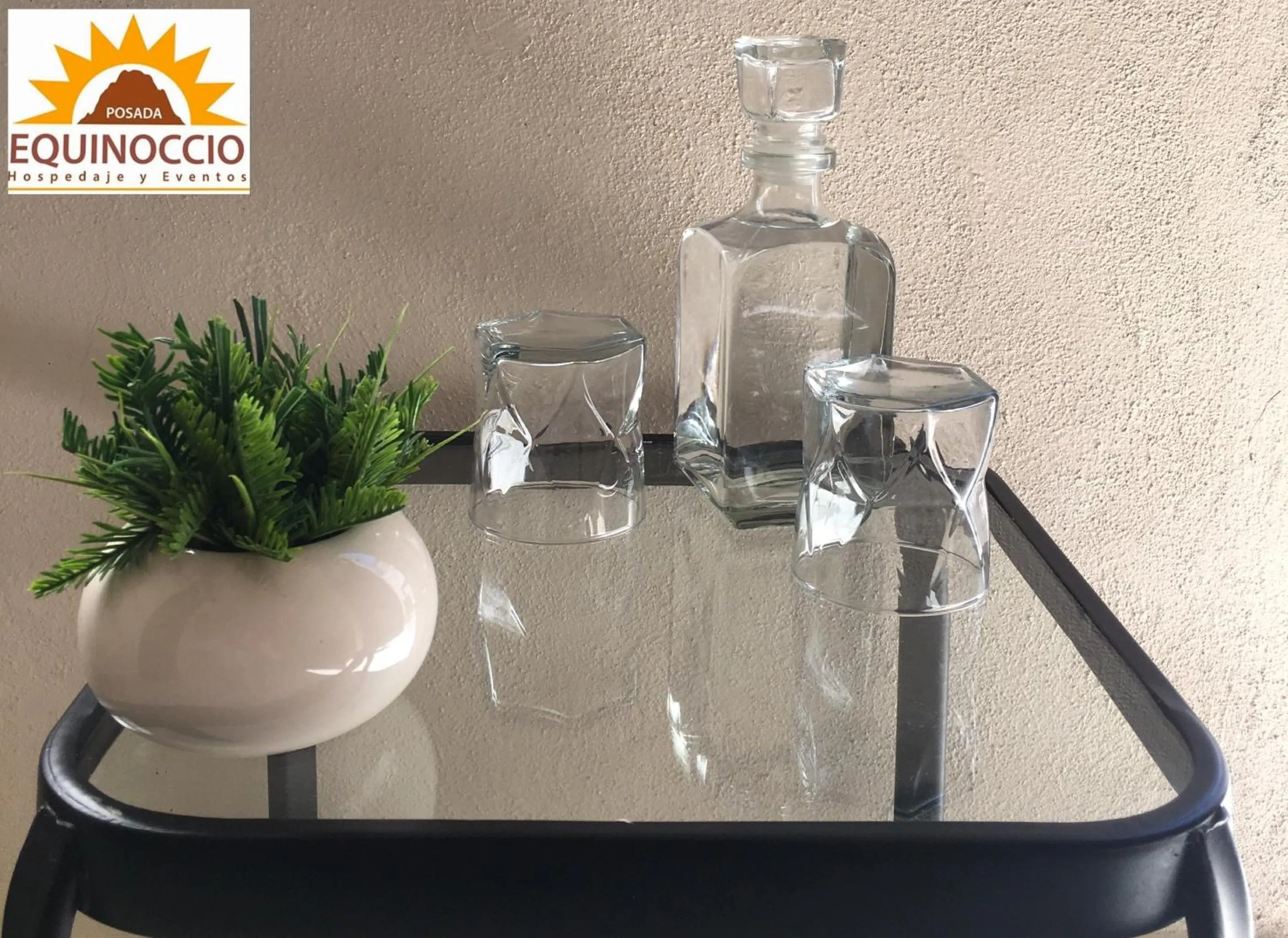 Decorative detail in Posada Equinoccio