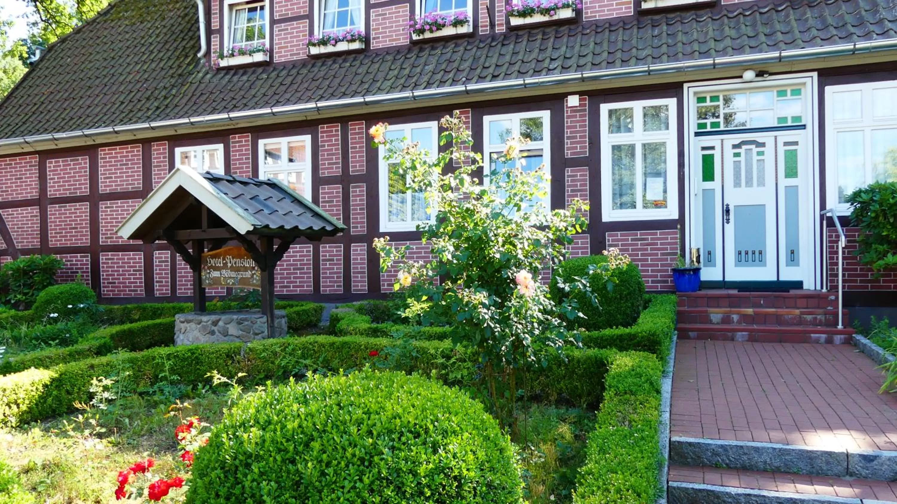 Property building in Hotel Zum Böhmegrund