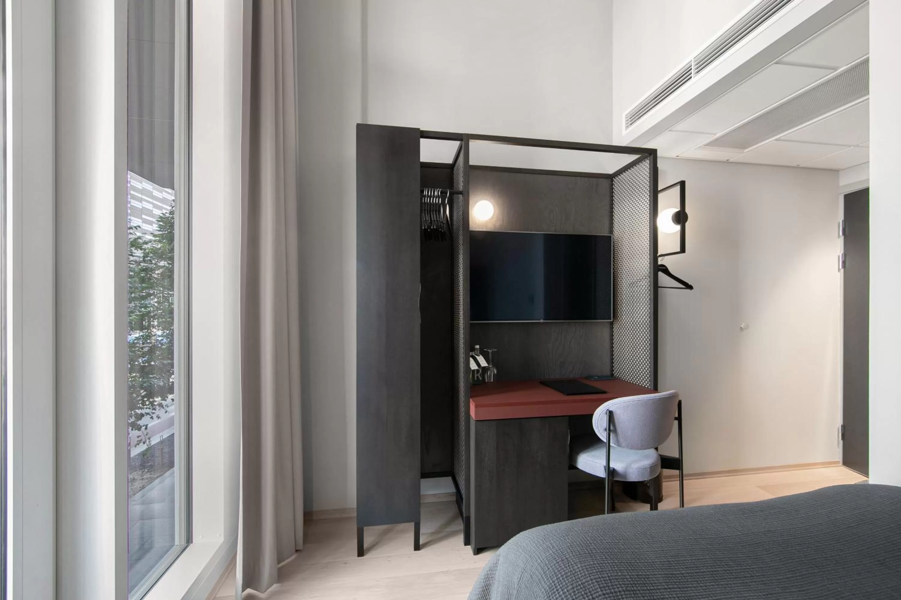 Seating area, Bed in Clarion Hotel Oslo