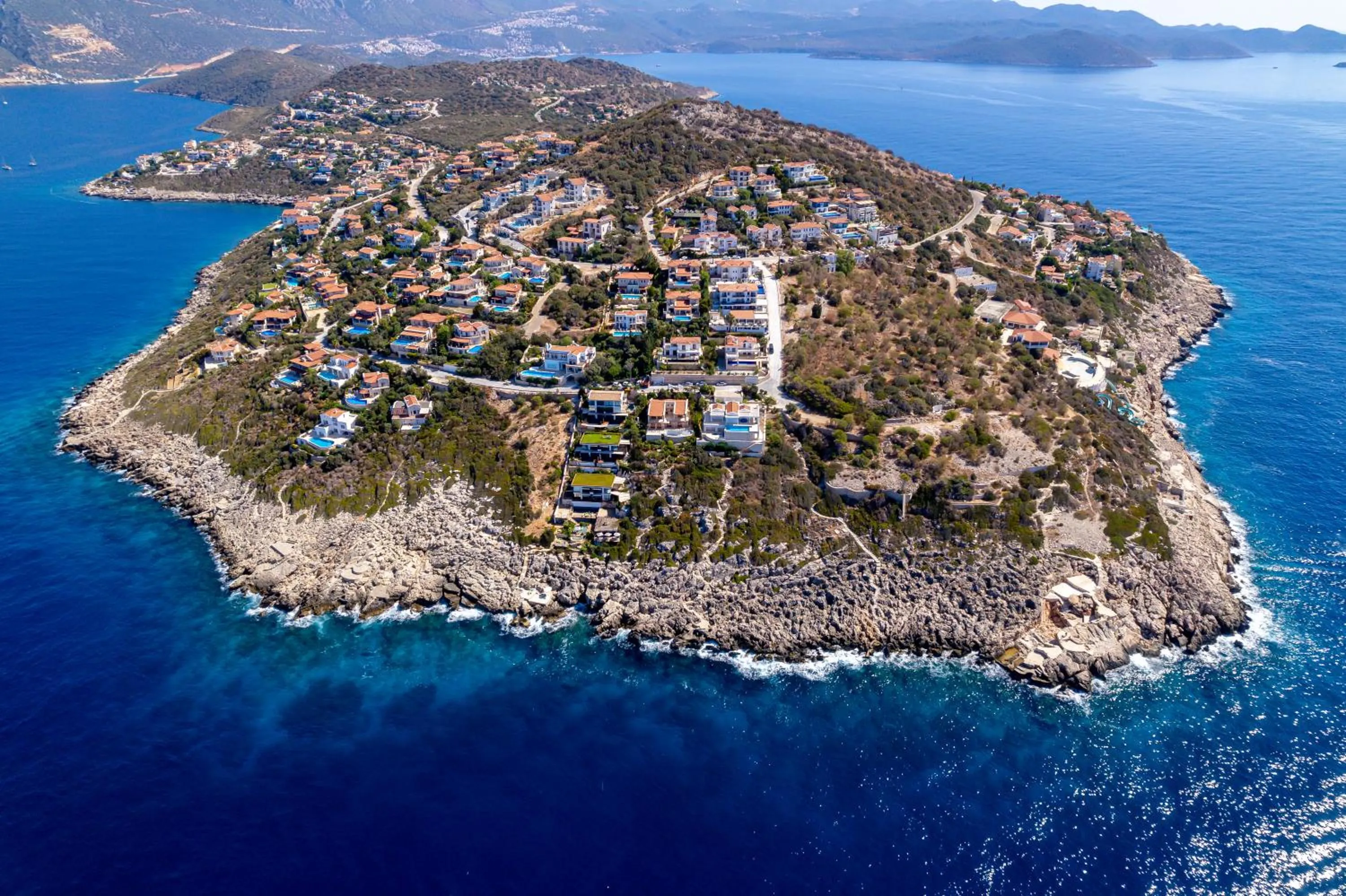 Bird's eye view in La Kumsal Hotel