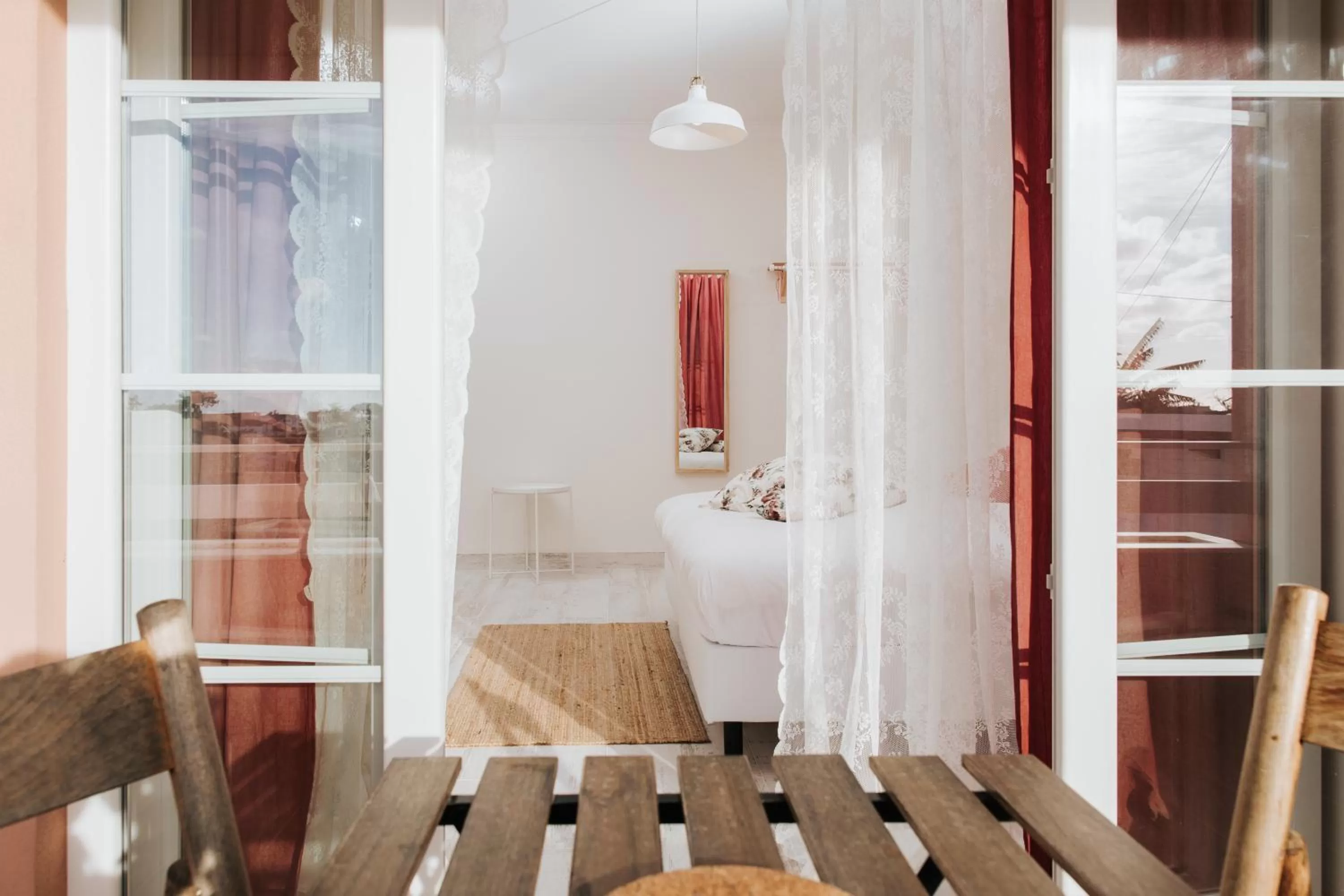 Balcony/Terrace, Bed in Boutique Hotel - O House Ericeira Hills