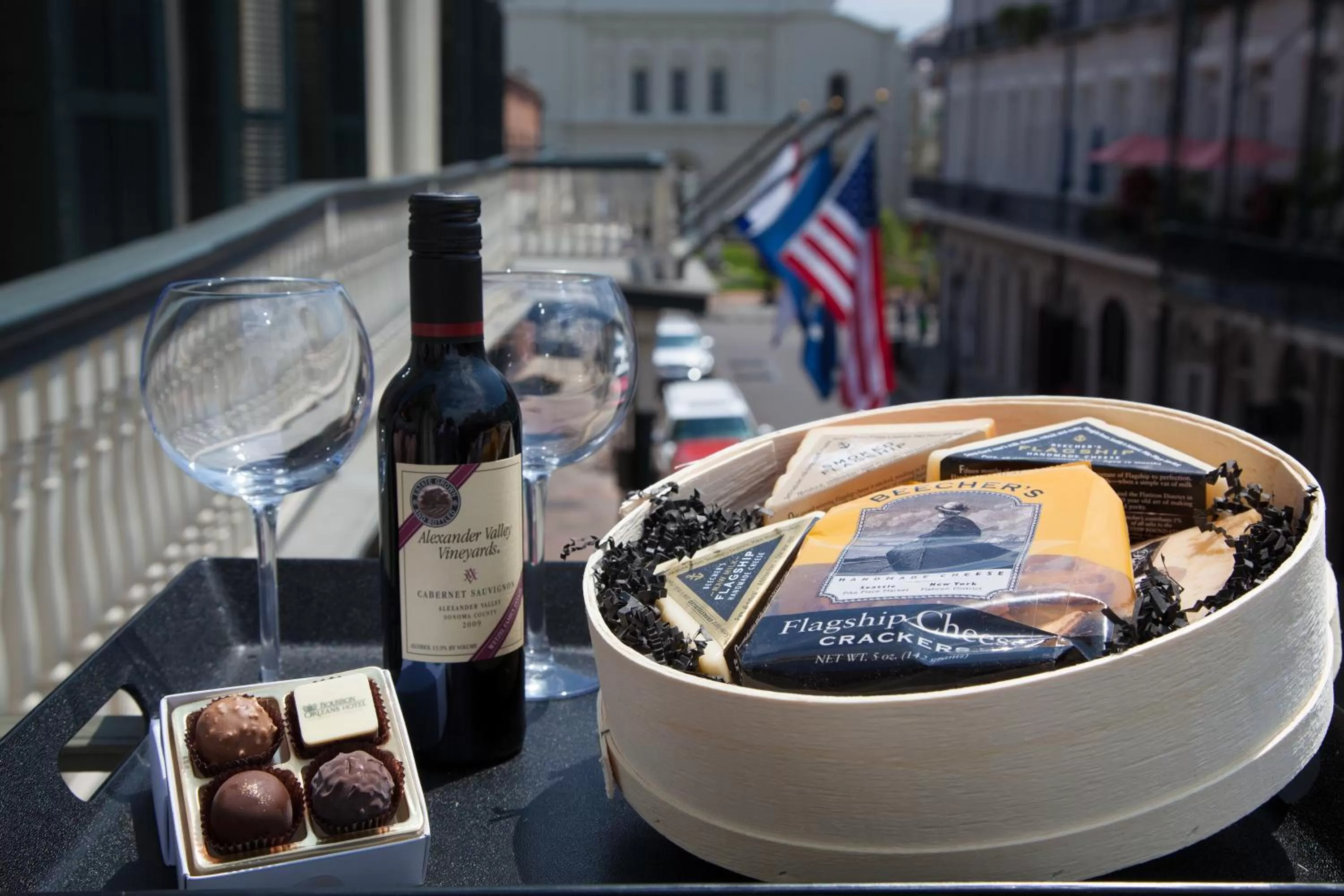 Food in Bourbon Orleans Hotel