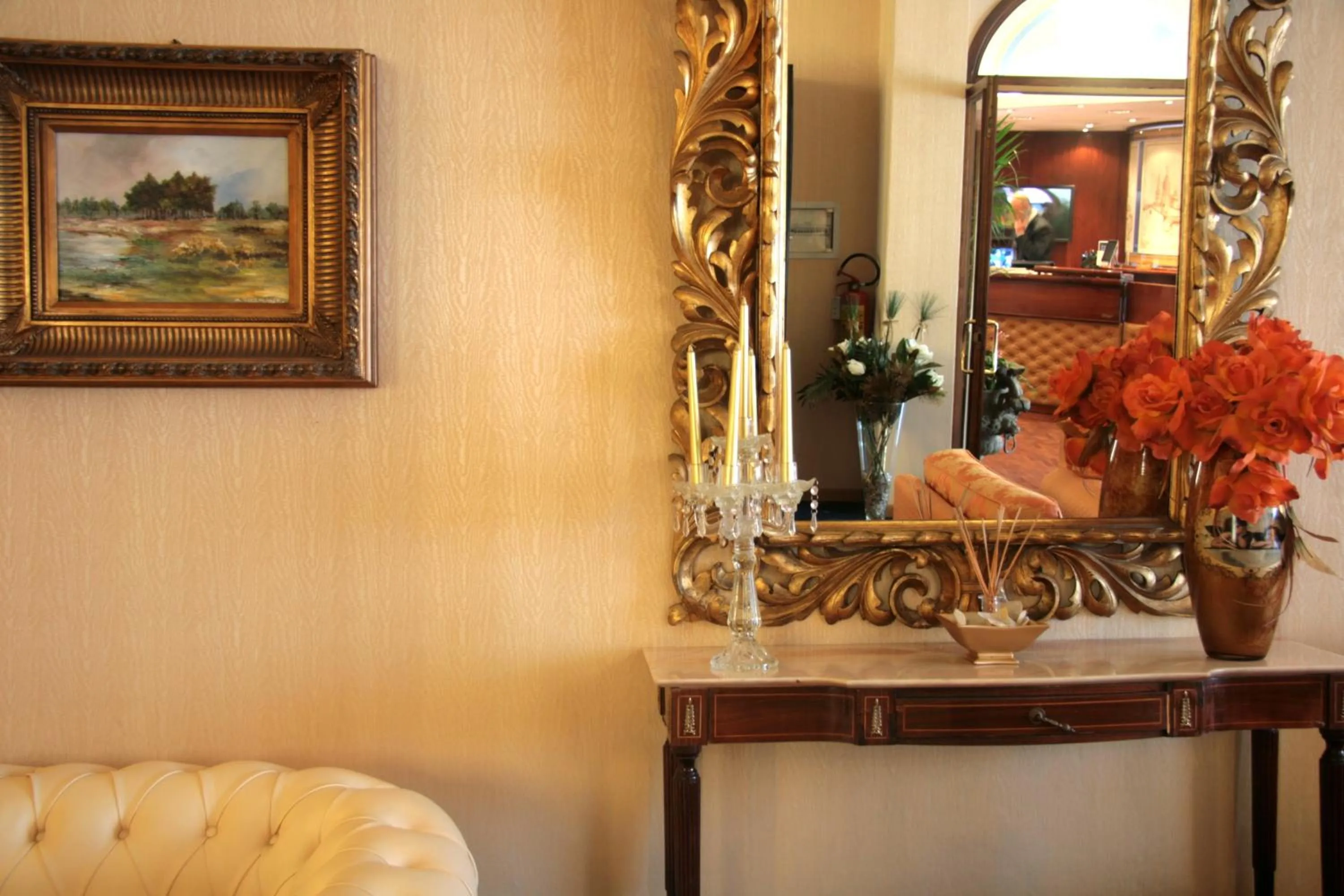 Decorative detail in Hotel Continentale