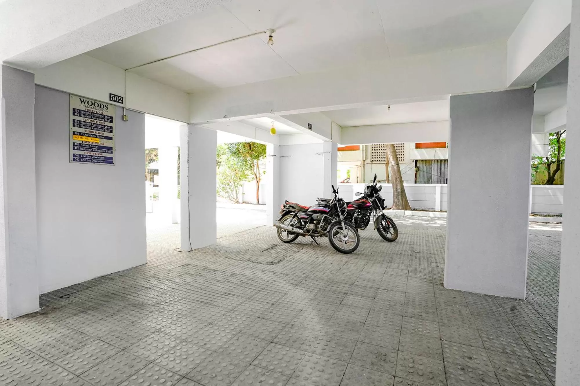 Parking in FabHotel Woods Regency