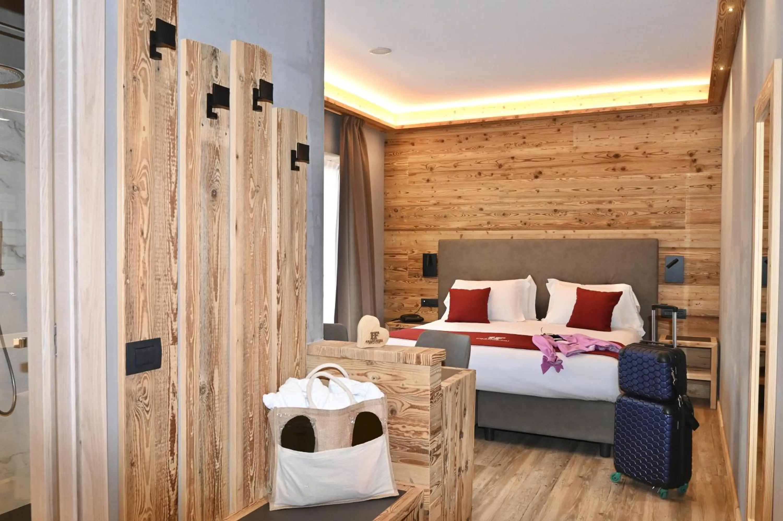 Bed in Francesin Active Hotel