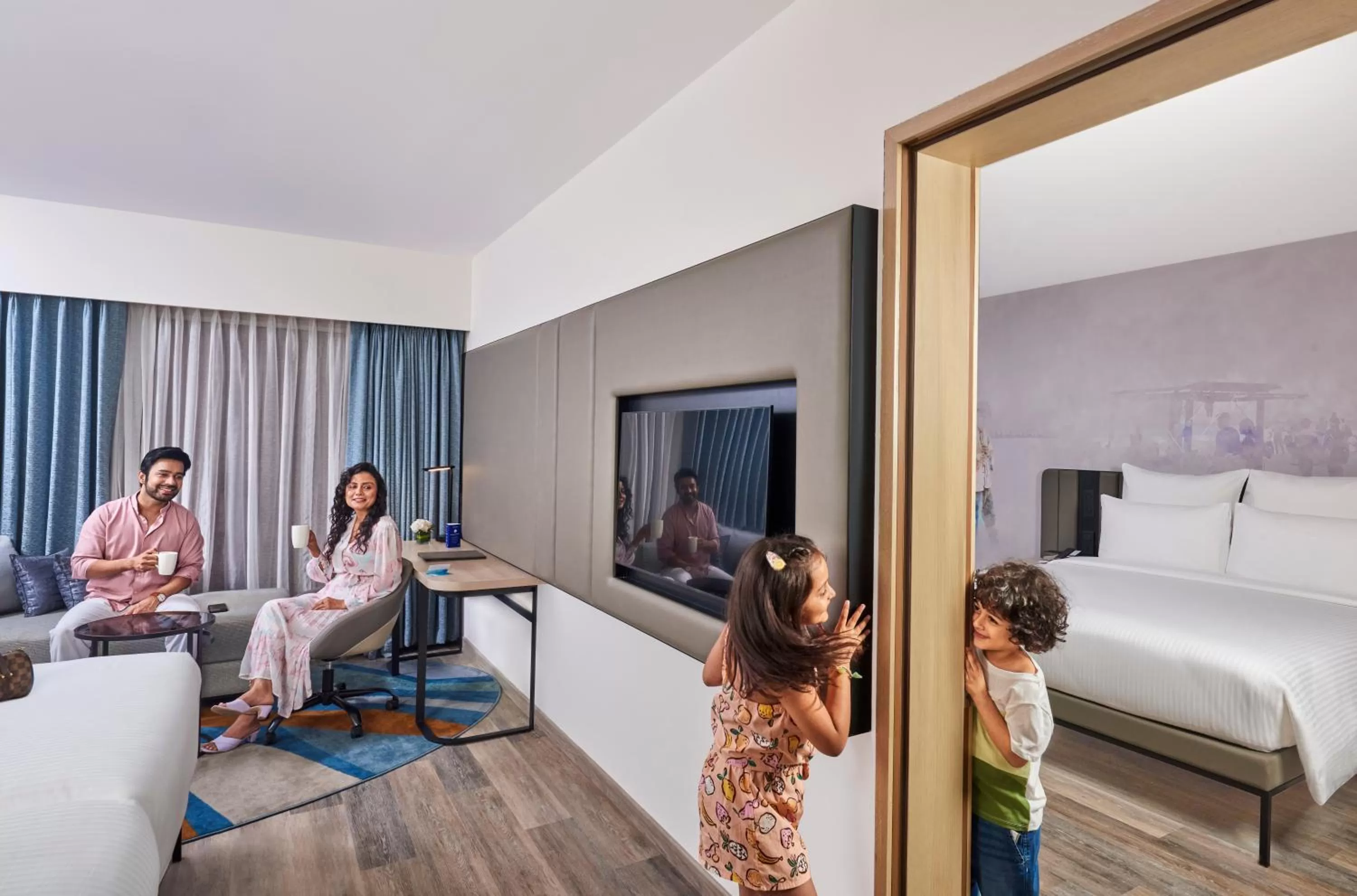 children, Bed in Novotel Mumbai International Airport