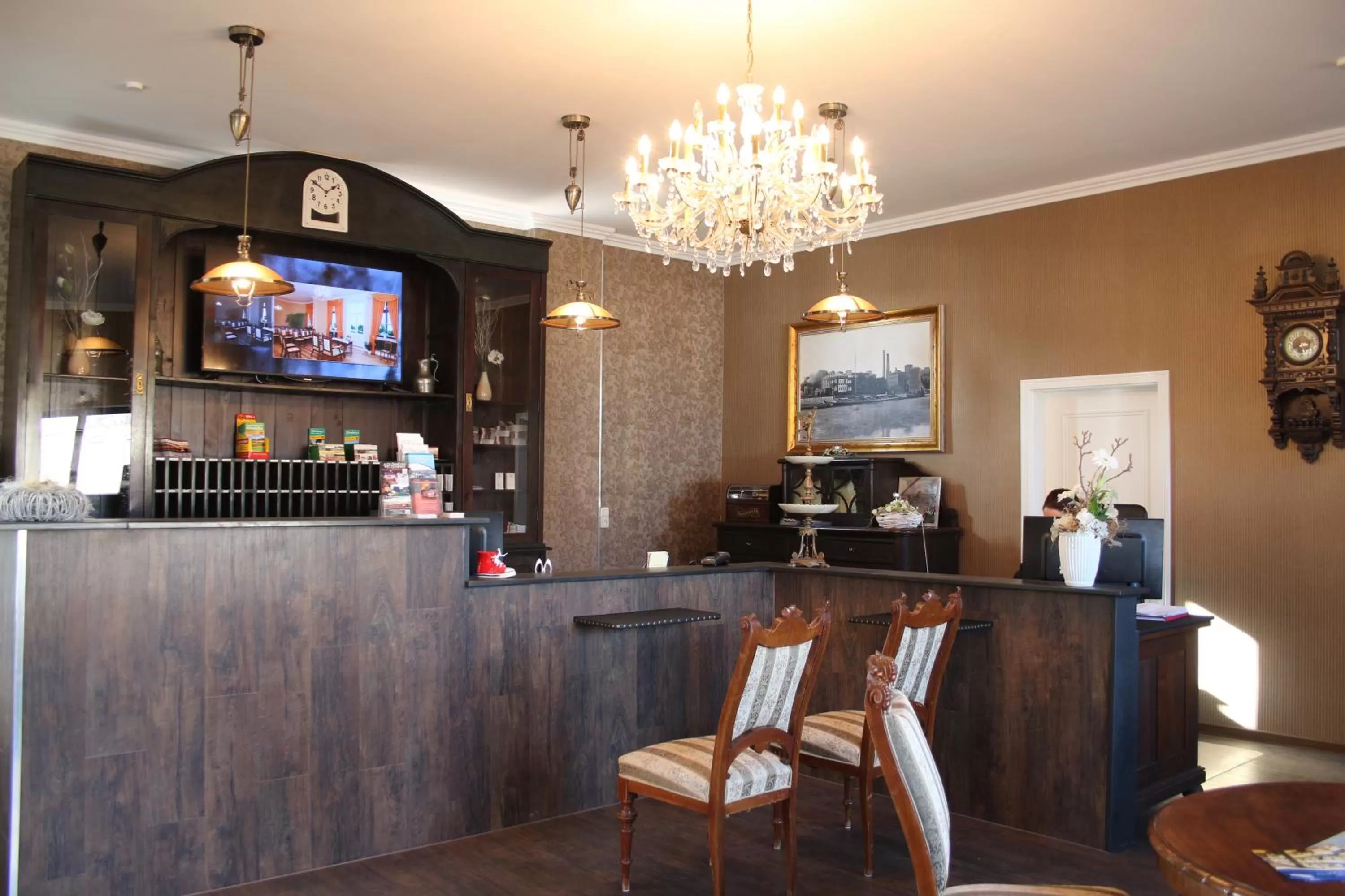 Lobby or reception in Elbe Resort Alte Ölmühle