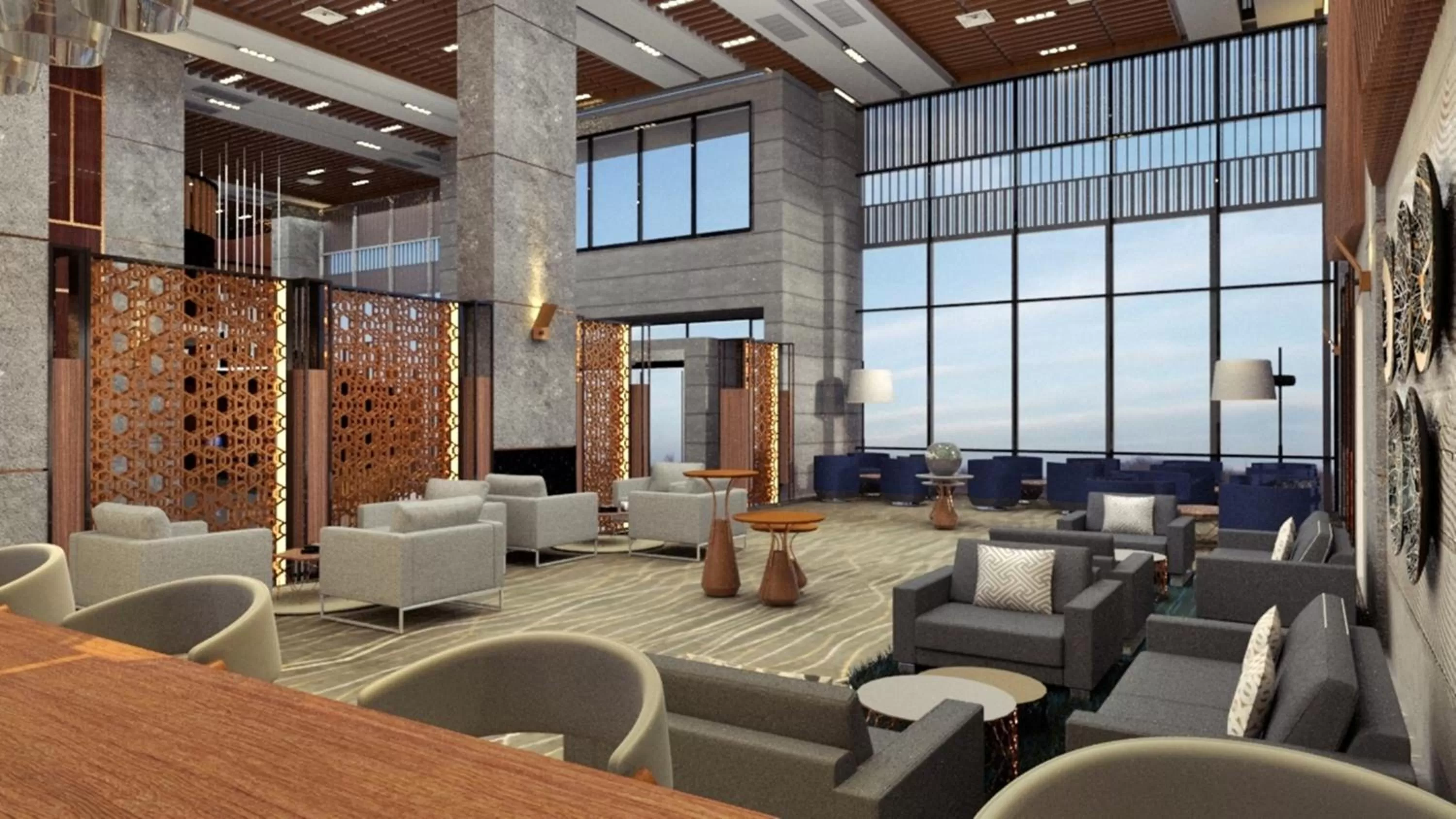 Lounge or bar in Swiss-Belhotel Borneo Samarinda