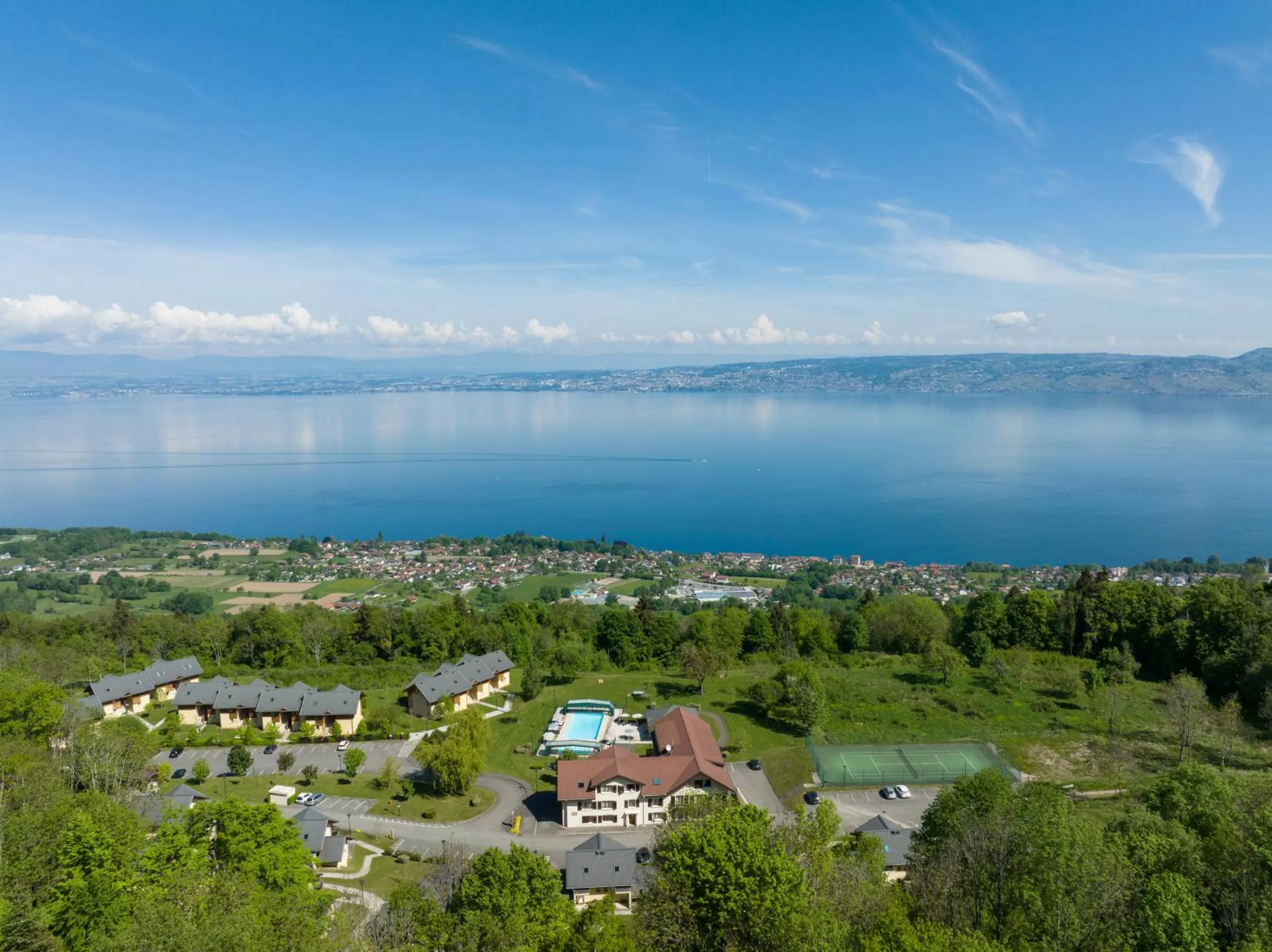 Bird's eye view in Garden & City Evian - Lugrin
