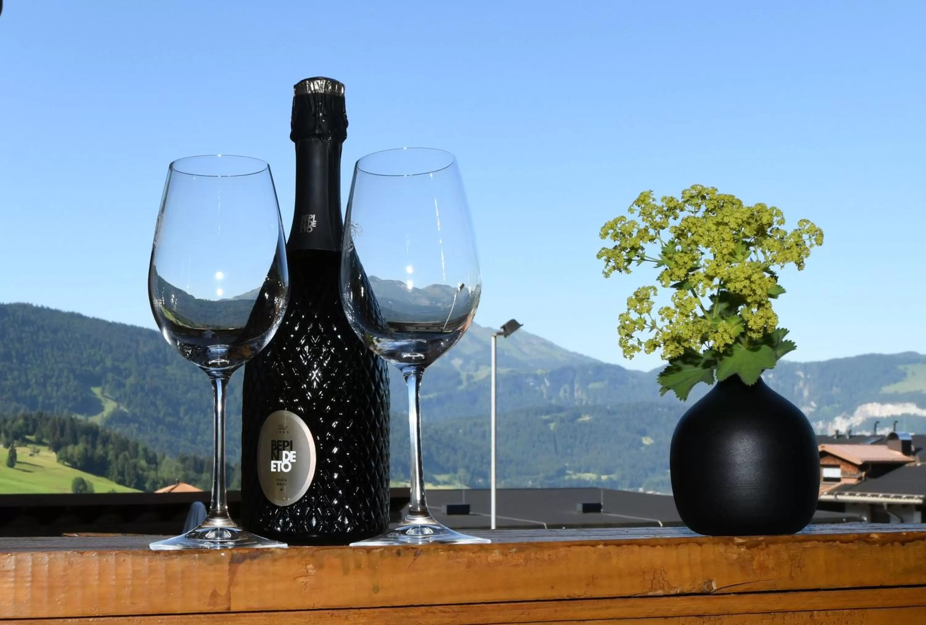 View (from property/room) in Hotel St Hubertus