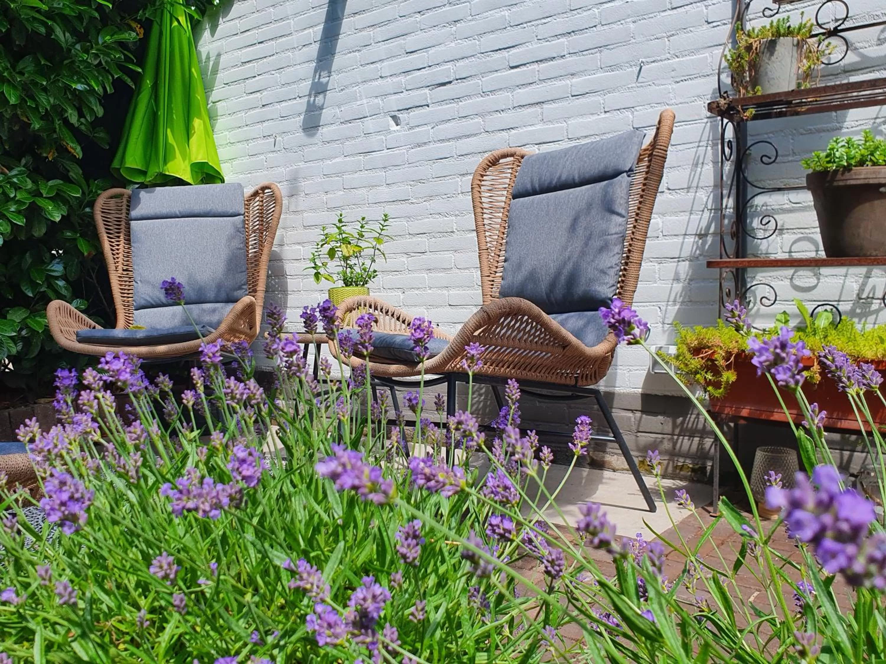 Balcony/Terrace in Bed and Breakfast en Studio Het Atelier